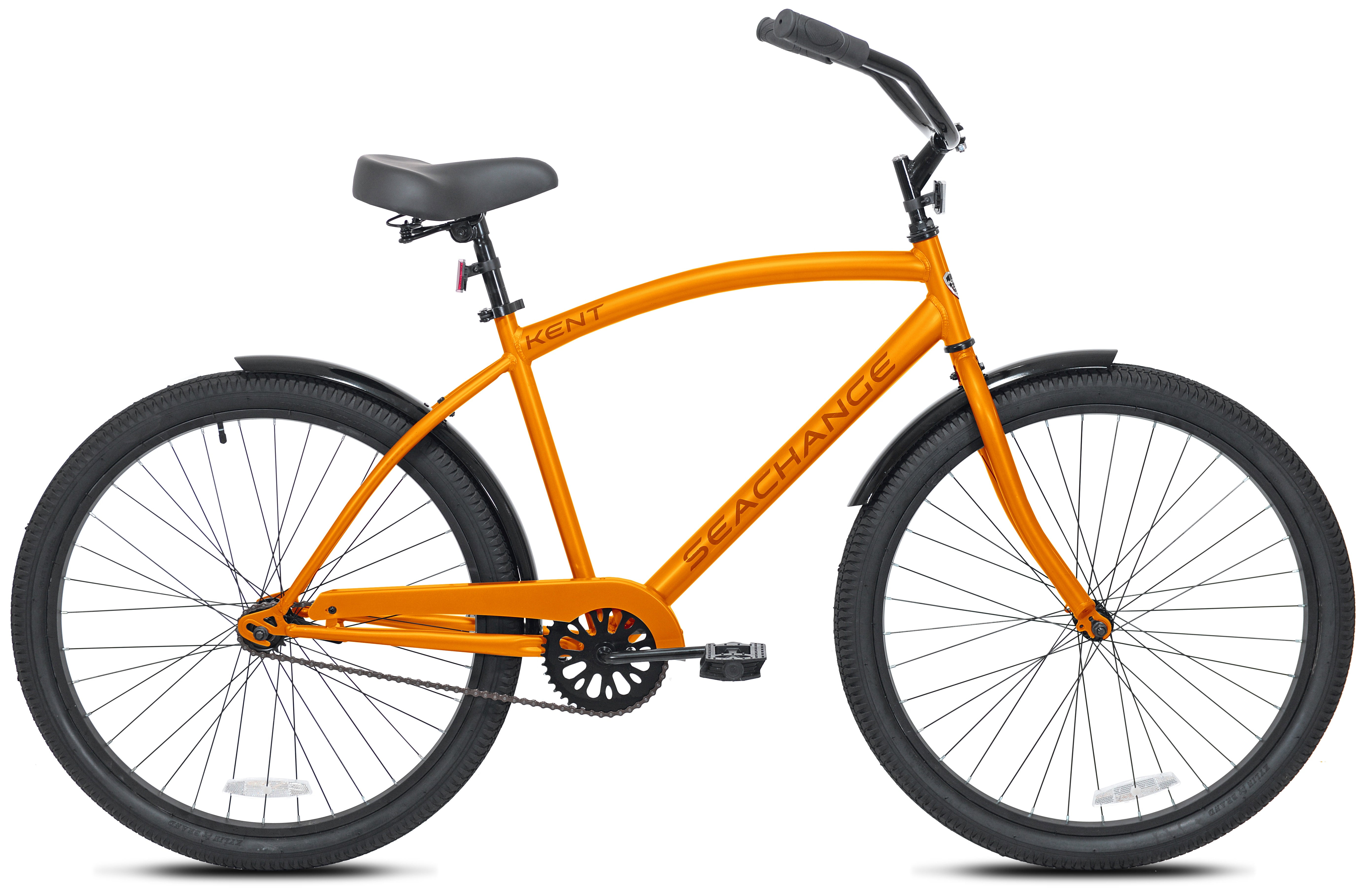 Kent Seachange Cruiser Bicycle (Orange, 24 in) h61bi