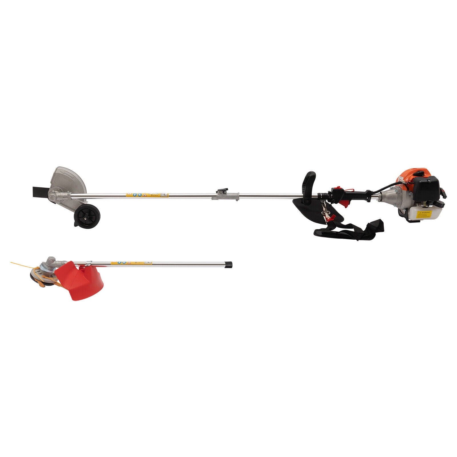 Generic 33cc Gas Powered Weed Trimmer and Brush Cutter with Adjustable Handle (Red, 1 Unit) f6ih6