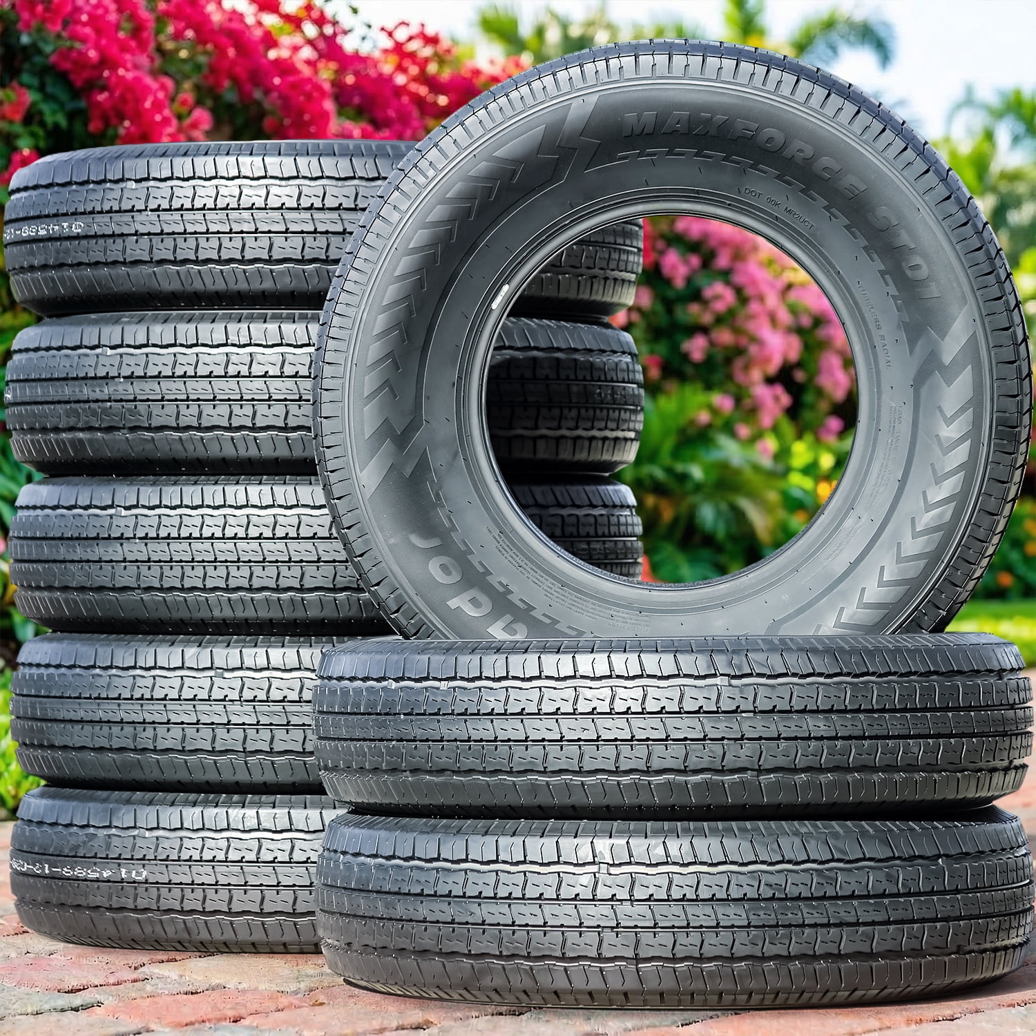 Tourador MaxForce ST01 Trailer Tire (ST175/80R13, 8 Ply, Load Range D) 61mtj
