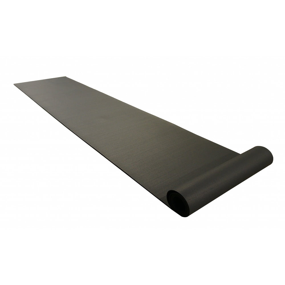 Rubber-Cal Recycled Rubber Flooring Mat (Black, 0.25 in. x 4 ft. x 4 ft.) 3twke