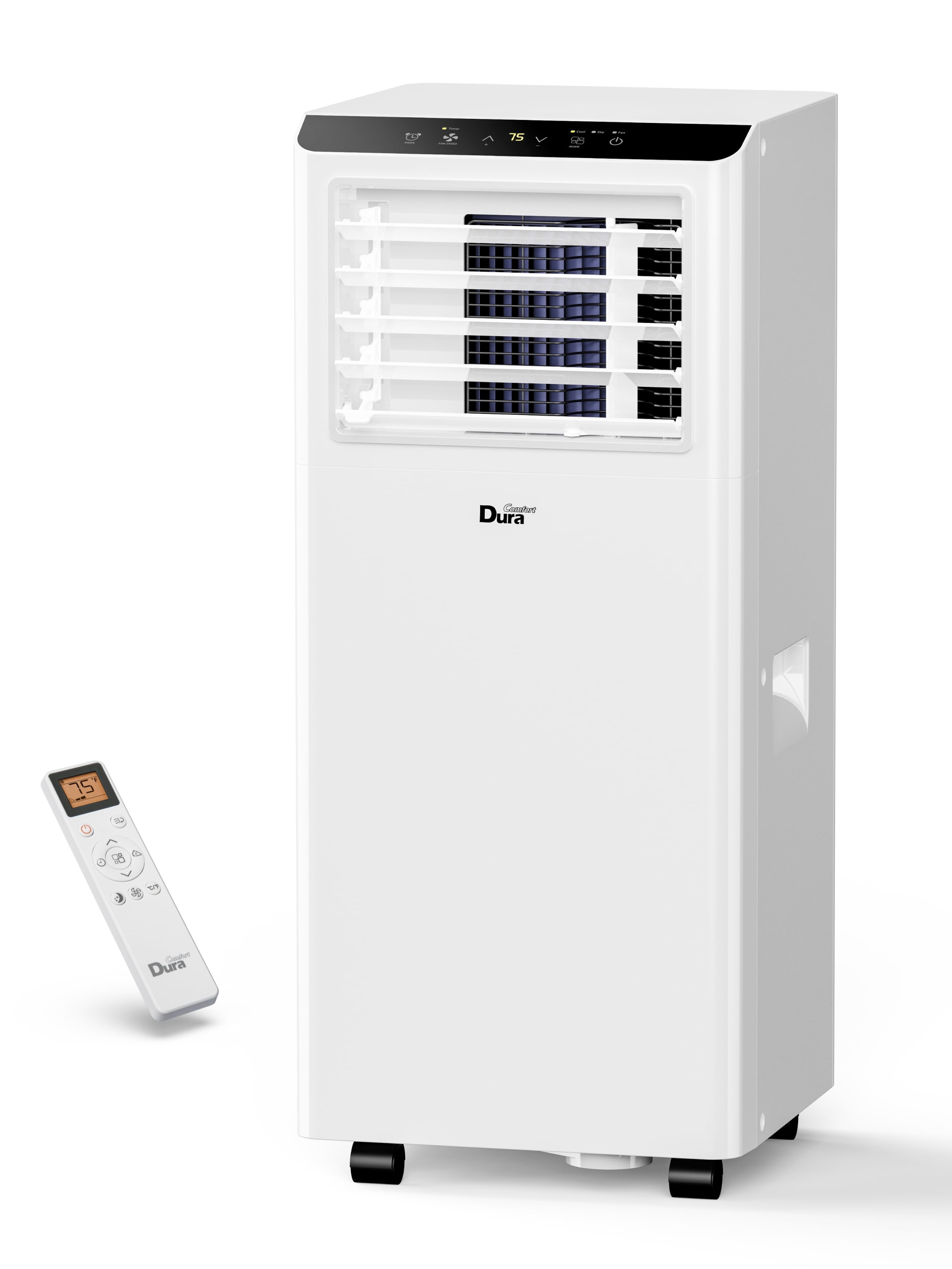 DuraComfort Portable Air Conditioner with Dehumidifier and Fan (8,500 BTU, 230 Sq Ft) 7aqkp