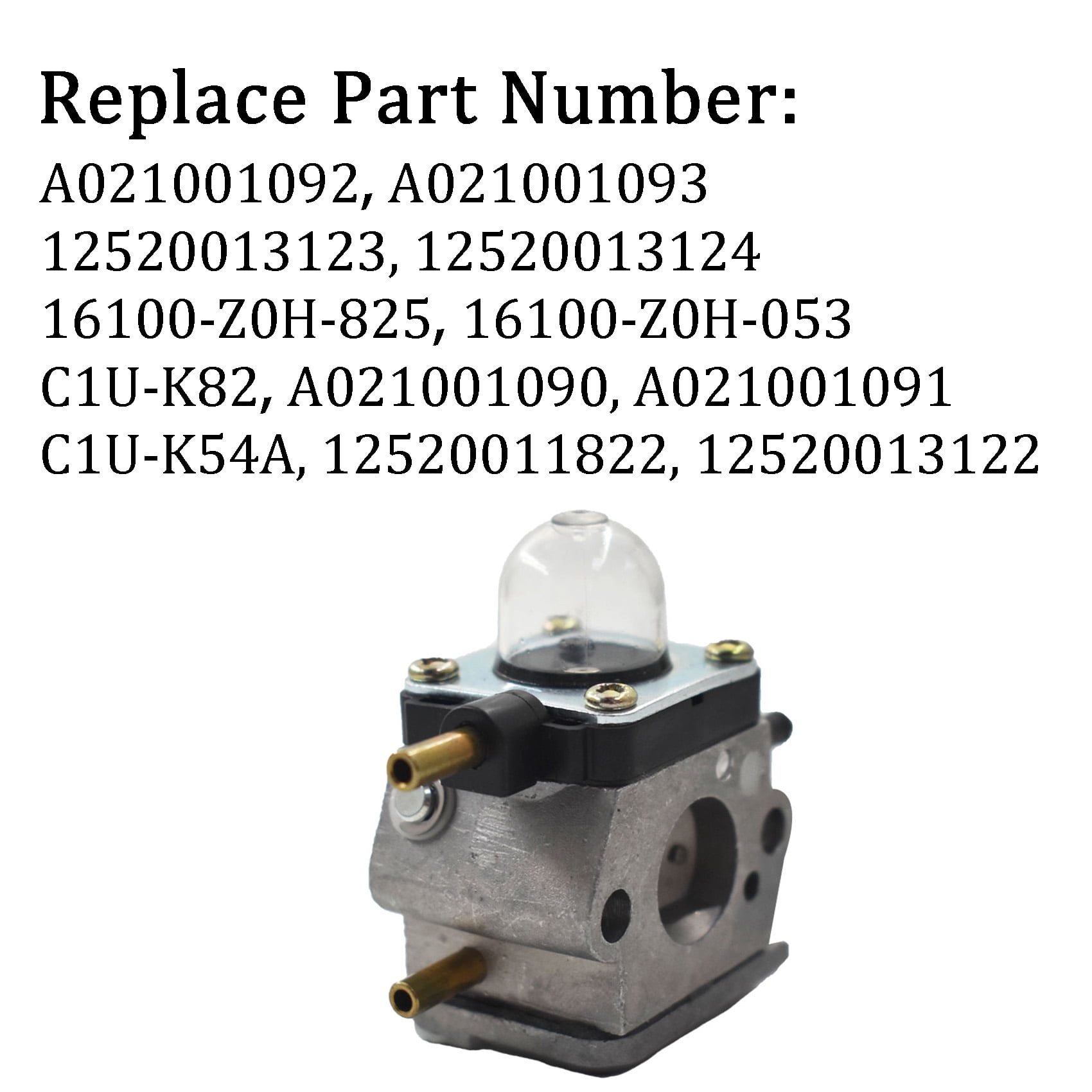 Lab Work Carburetor Kit for Mantis Tiller 7222 7225 SV-5C/2 (16100-Z0H-825, 1-Pack) i2ddt