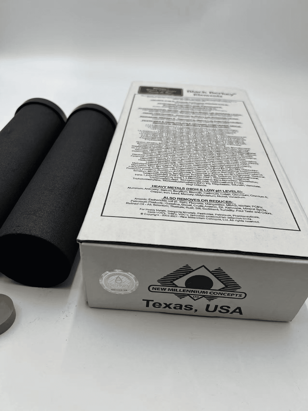 Berkey Authentic Black Berkey Elements BB9-2 Water Filter Replacements (Set of 2) kvqtc