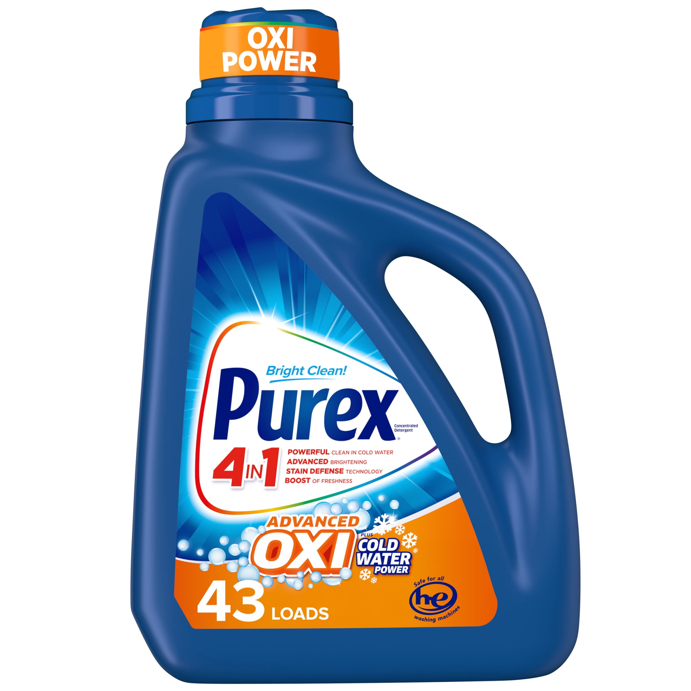 Purex Advanced Oxi Power Liquid Laundry Detergent (65 fl oz) xmpvy
