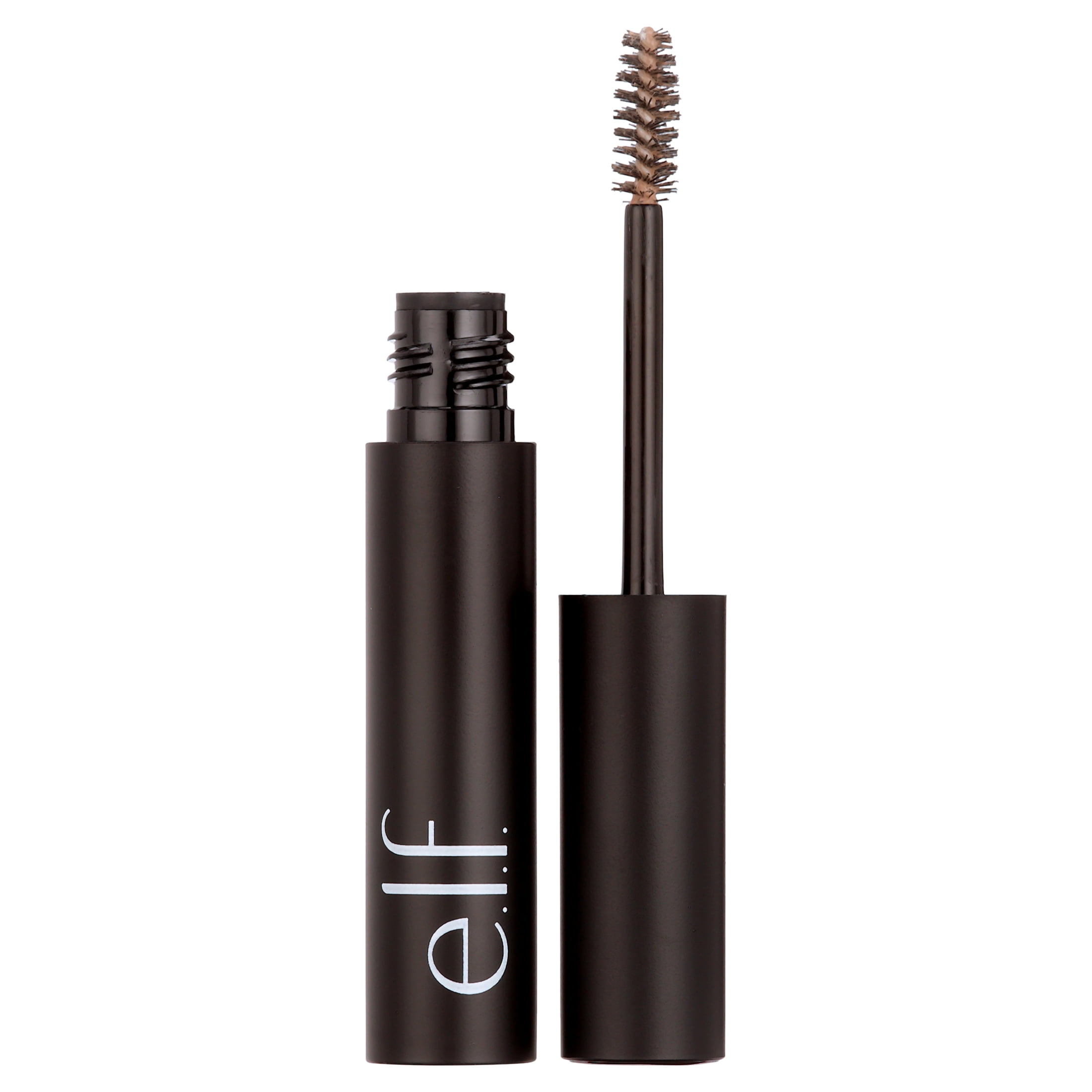 e.l.f. Cosmetics Wow Brow Gel, Volumizing Fiber-Infused Eyebrow Filler (Taupe, 0.12 oz) psxys