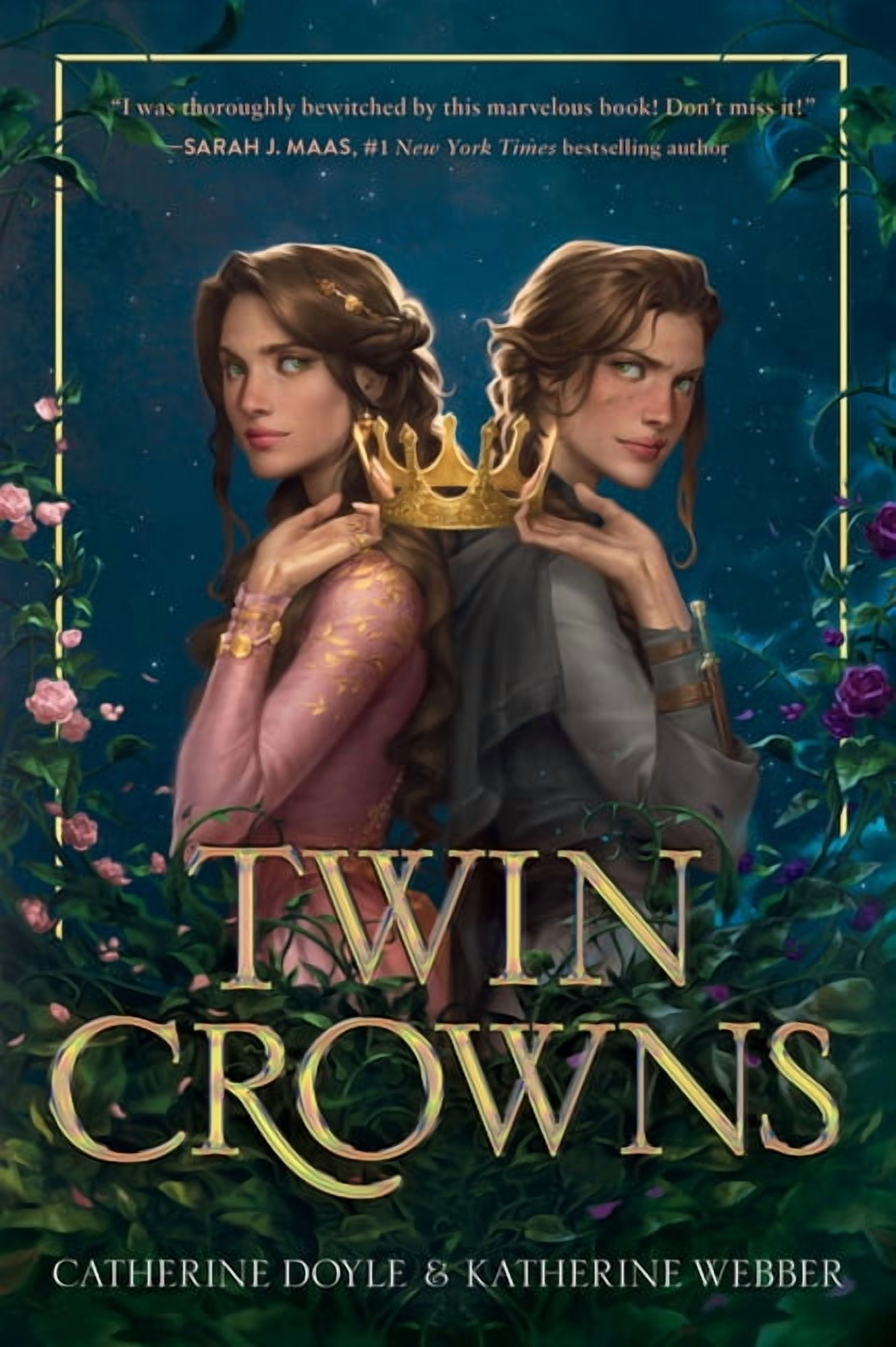 Catherine Doyle Twin Crowns Fantasy Novel (Paperback, 480 Pages) lcr7o