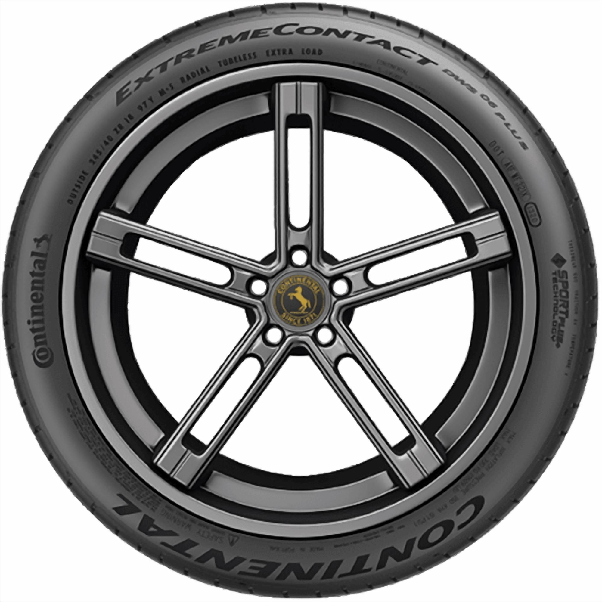 Continental ExtremeContact DWS06 Plus All-Season Performance Tire (275/30R20, 2 Tires) y1o3m