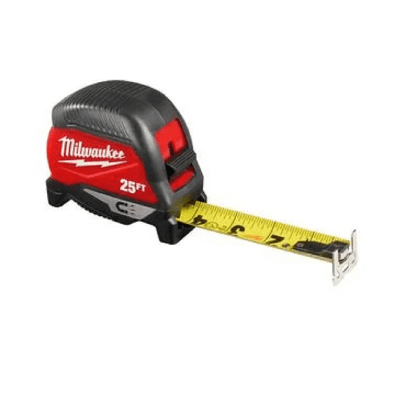 Milwaukee Magnetic Tape Measure (Red, 25 ft) qb63b