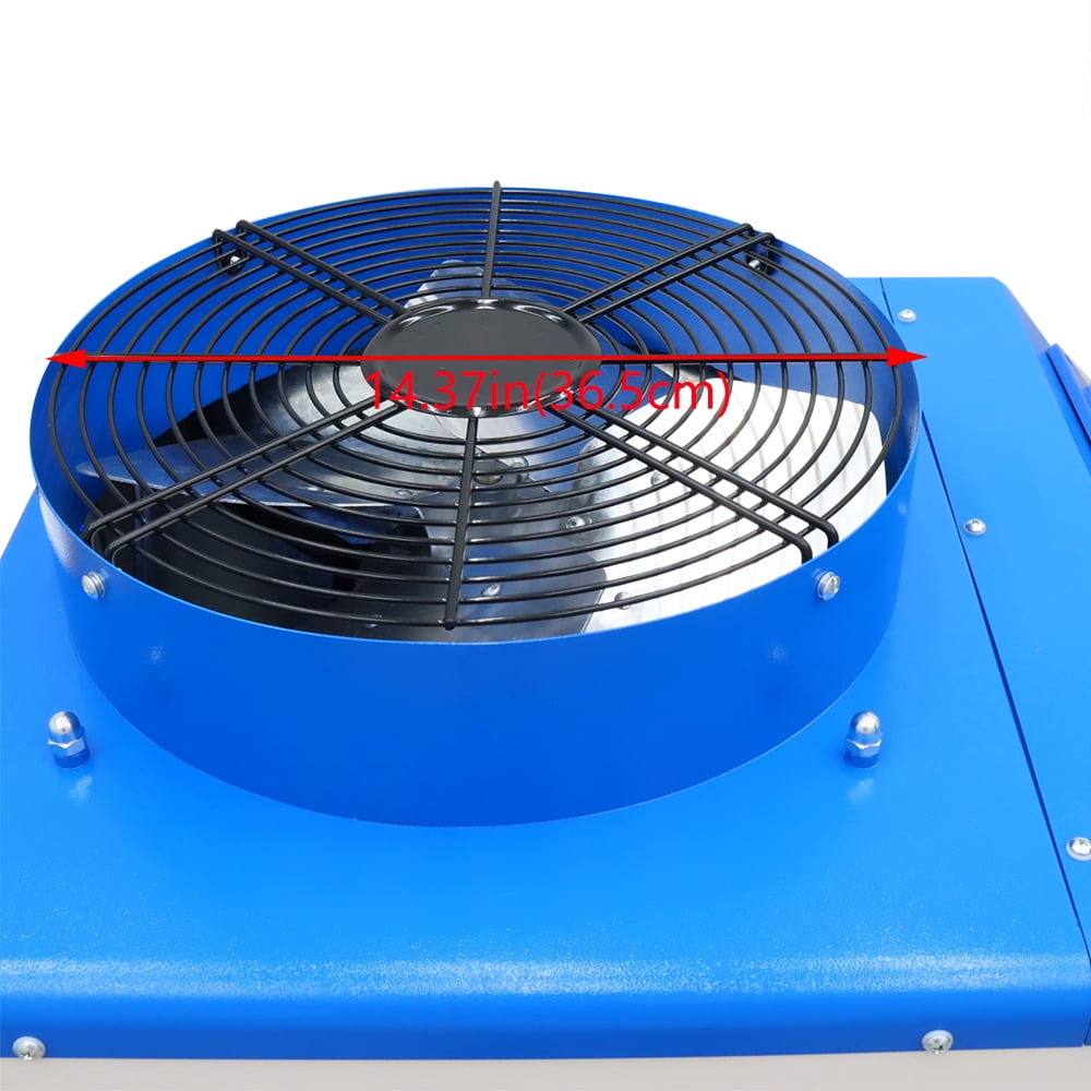 Techtongda Industrial Portable Air Conditioner Spot Cooler with Intelligent Control (Blue, 220V) defua