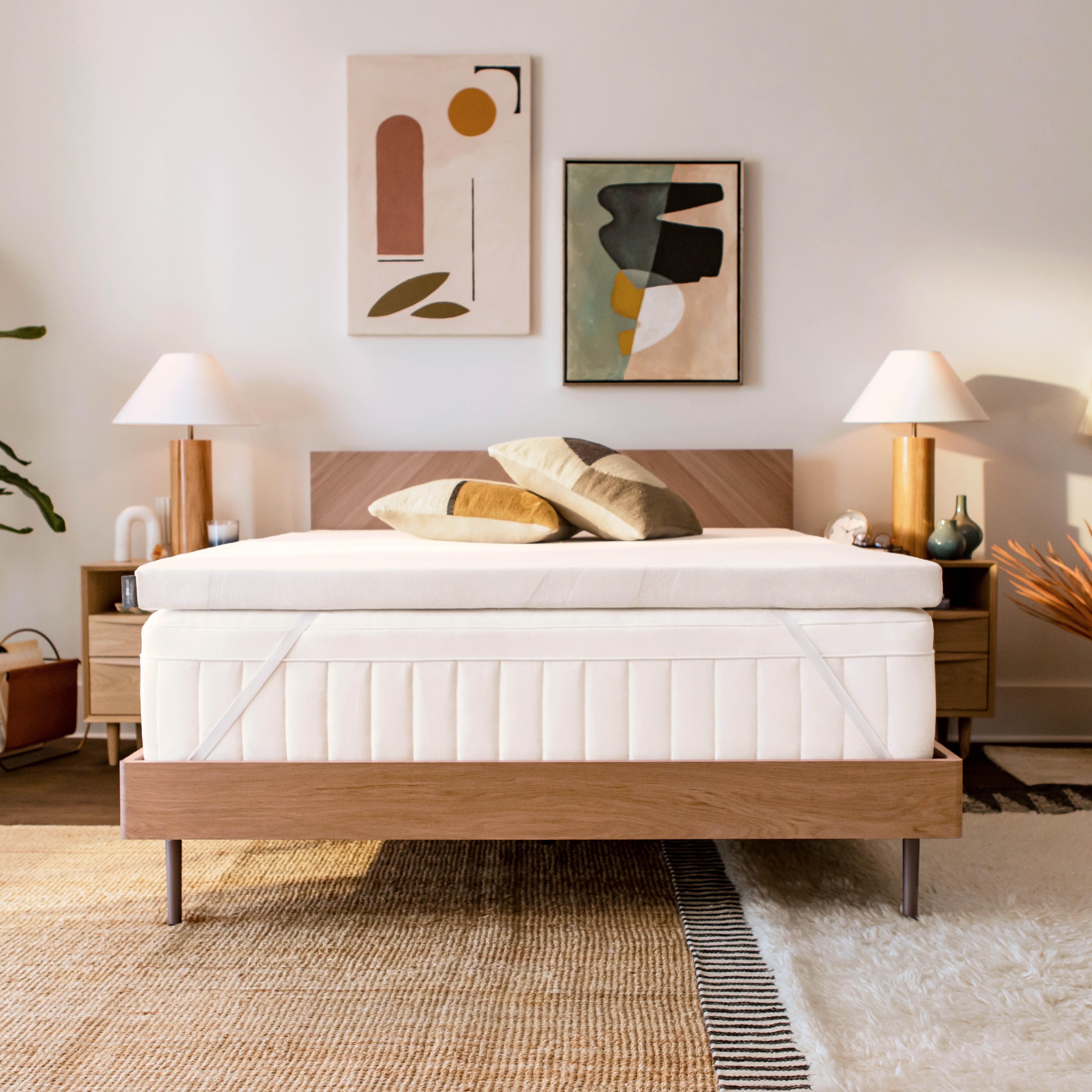 Tempur-Pedic Adapt Mattress Topper, Pressure-Relieving Memory Foam (White, Twin, 3 in) gnsbx