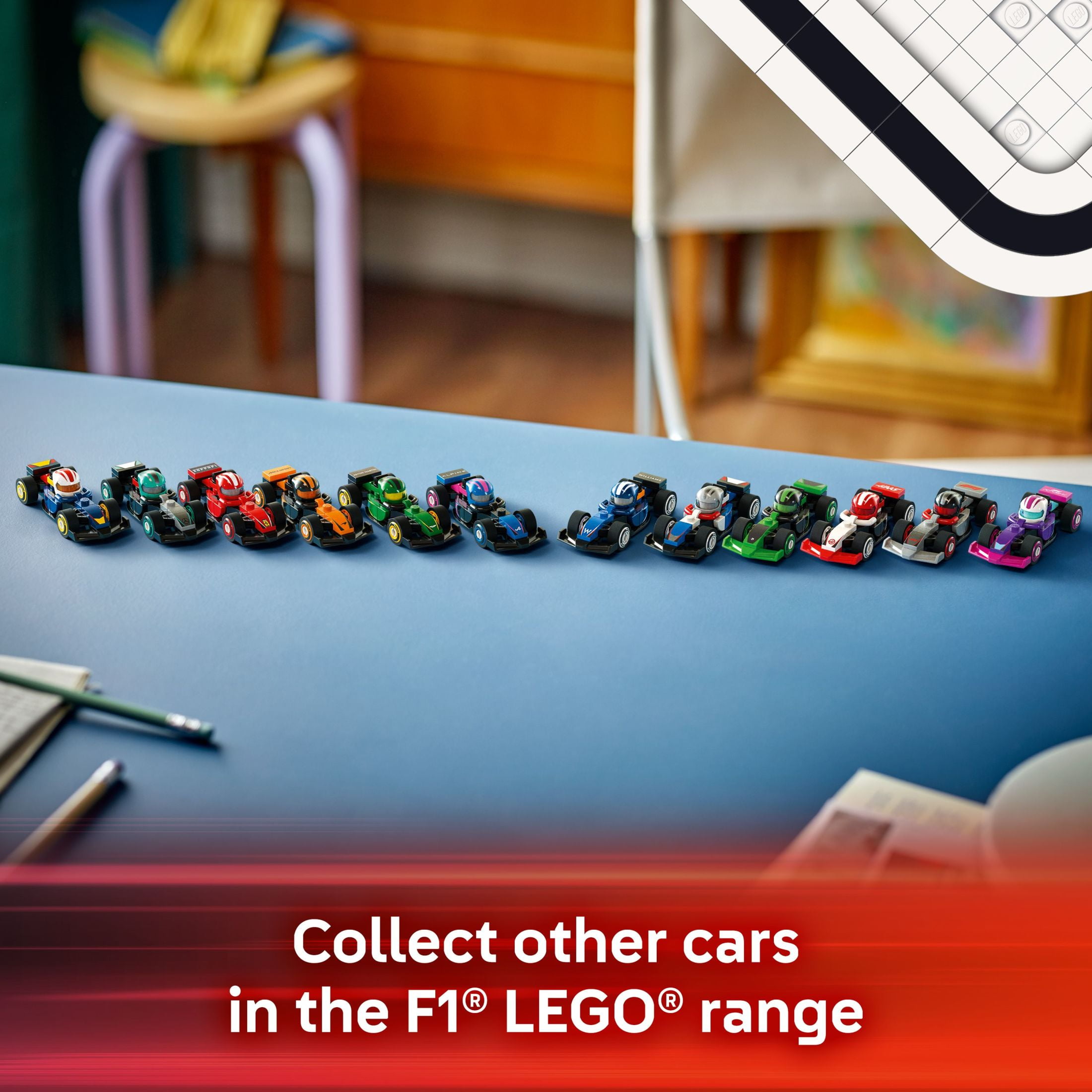 LEGO Formula 1 Race Car Building Kit, Collectible Mystery Model Vehicle (1 Pack) yk5ds