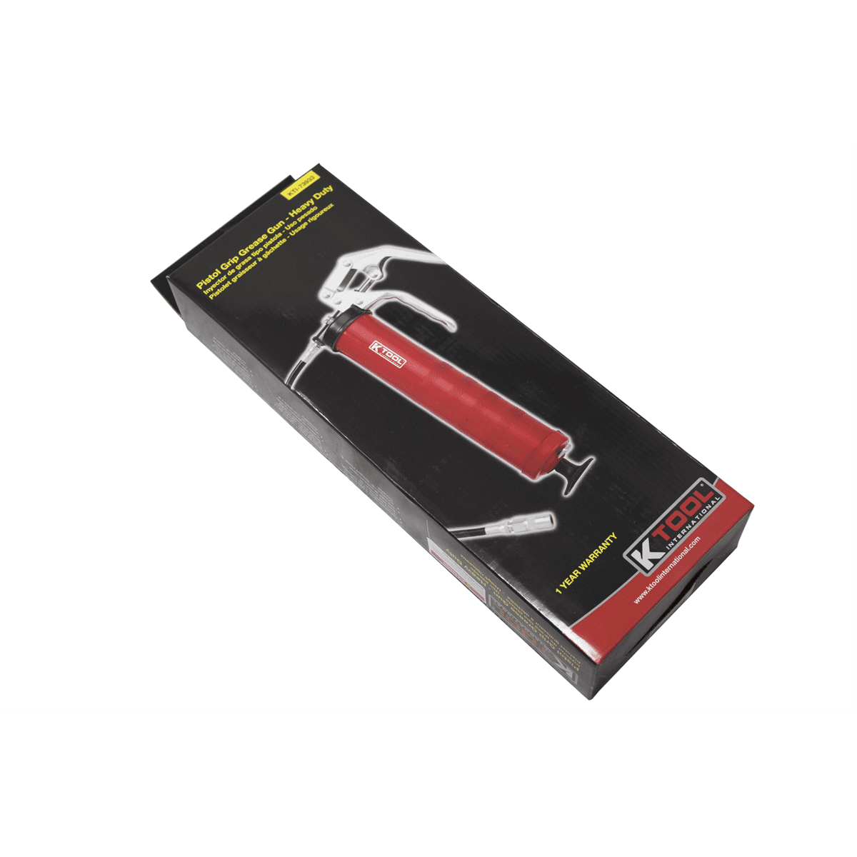 K Tool International HD Pistol Grip Grease Gun (14 oz) 55y3v