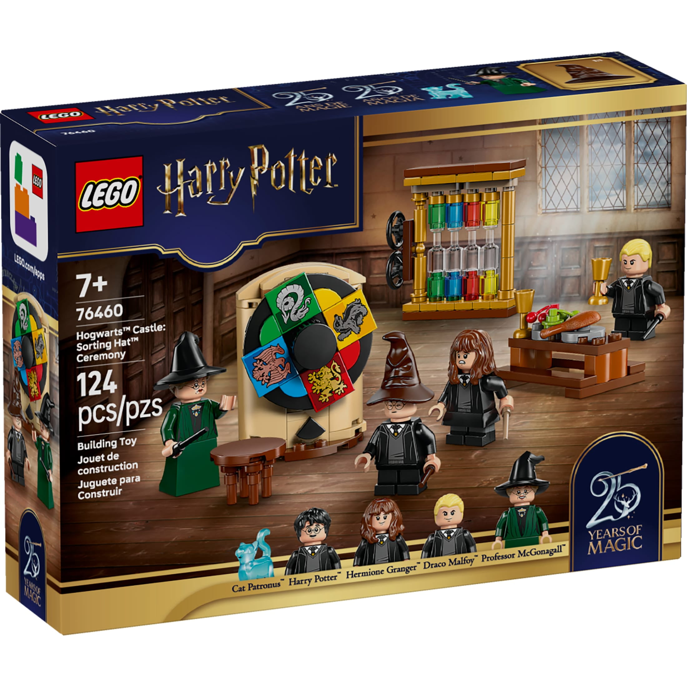 LEGO Harry Potter Hogwarts Castle Sorting Hat Ceremony Building Set (124 Pieces) hmbcn