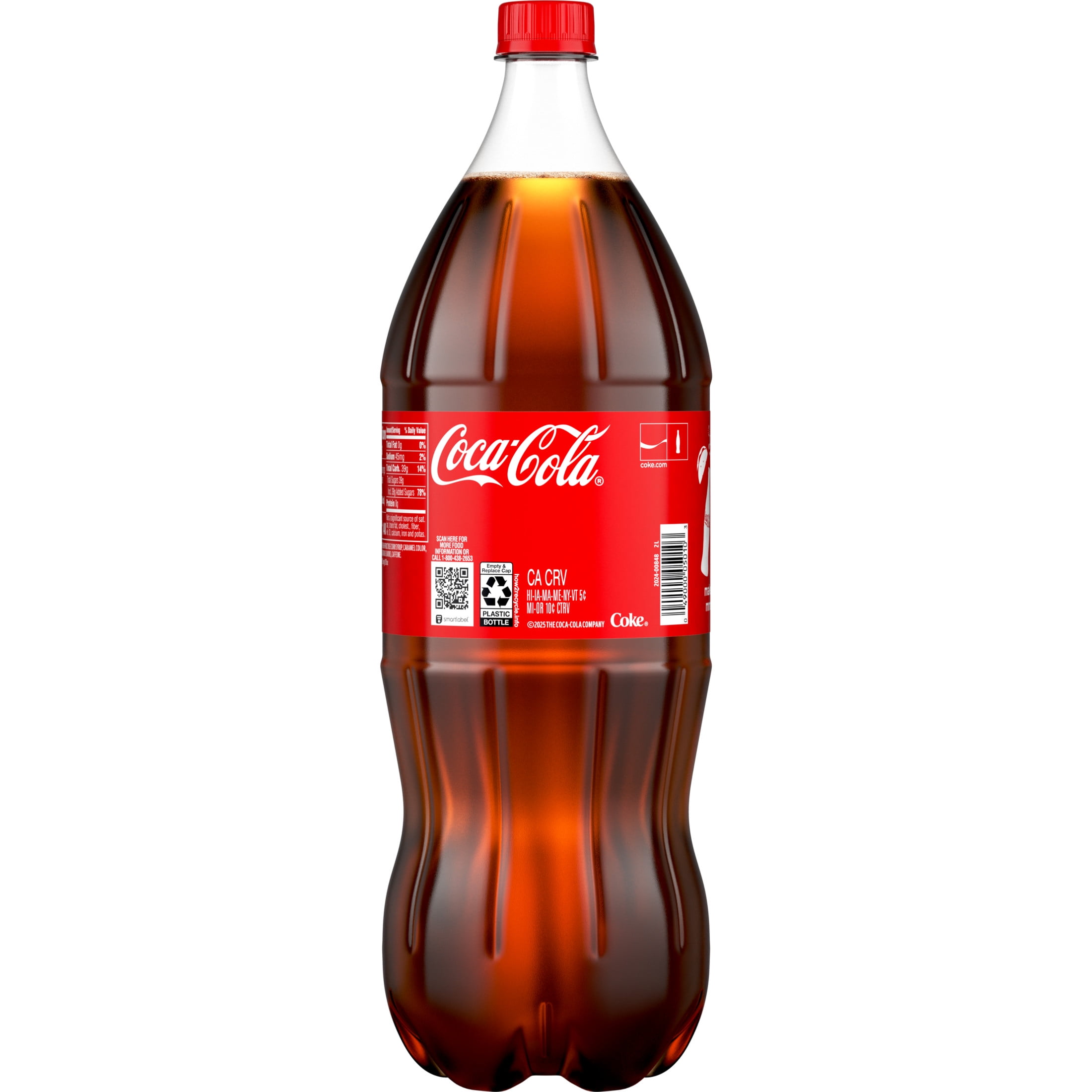 Coca-Cola Original Taste Soda Pop (67.6 fl oz) nmn7f
