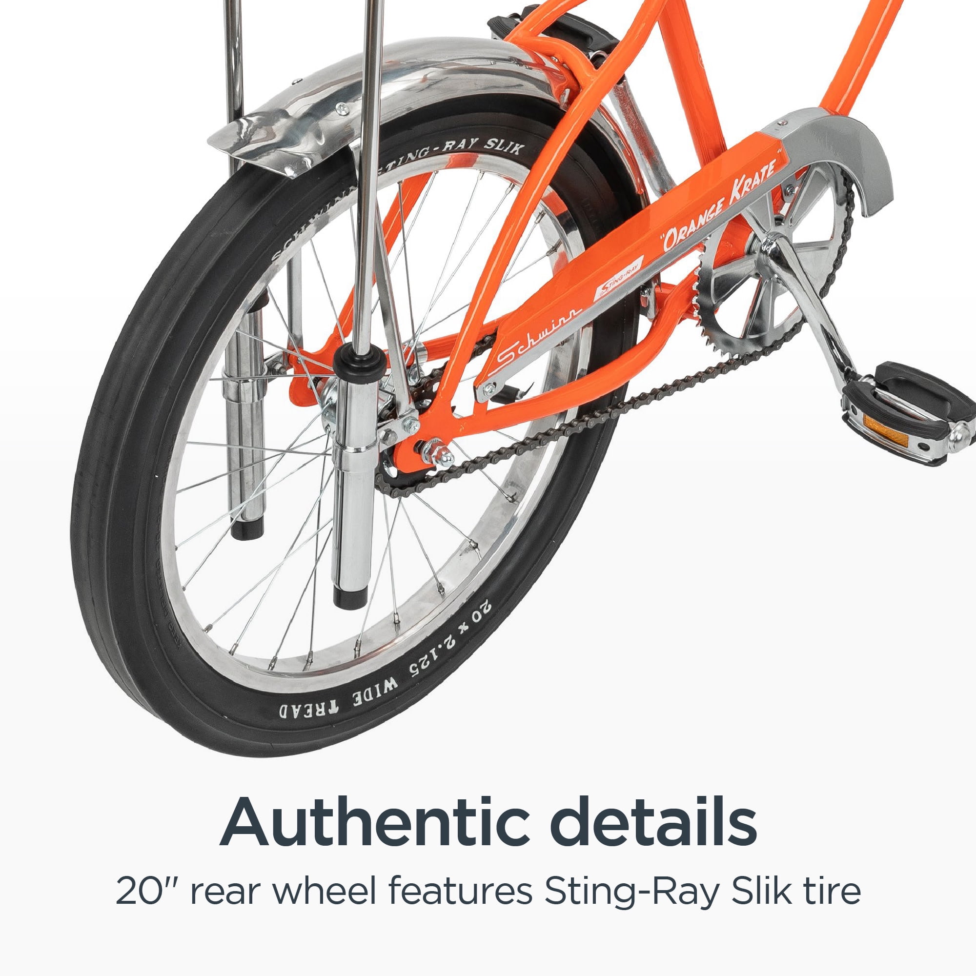 Schwinn Classic Orange Krate Sting-Ray Bicycle (Orange, 20 in) wbl73