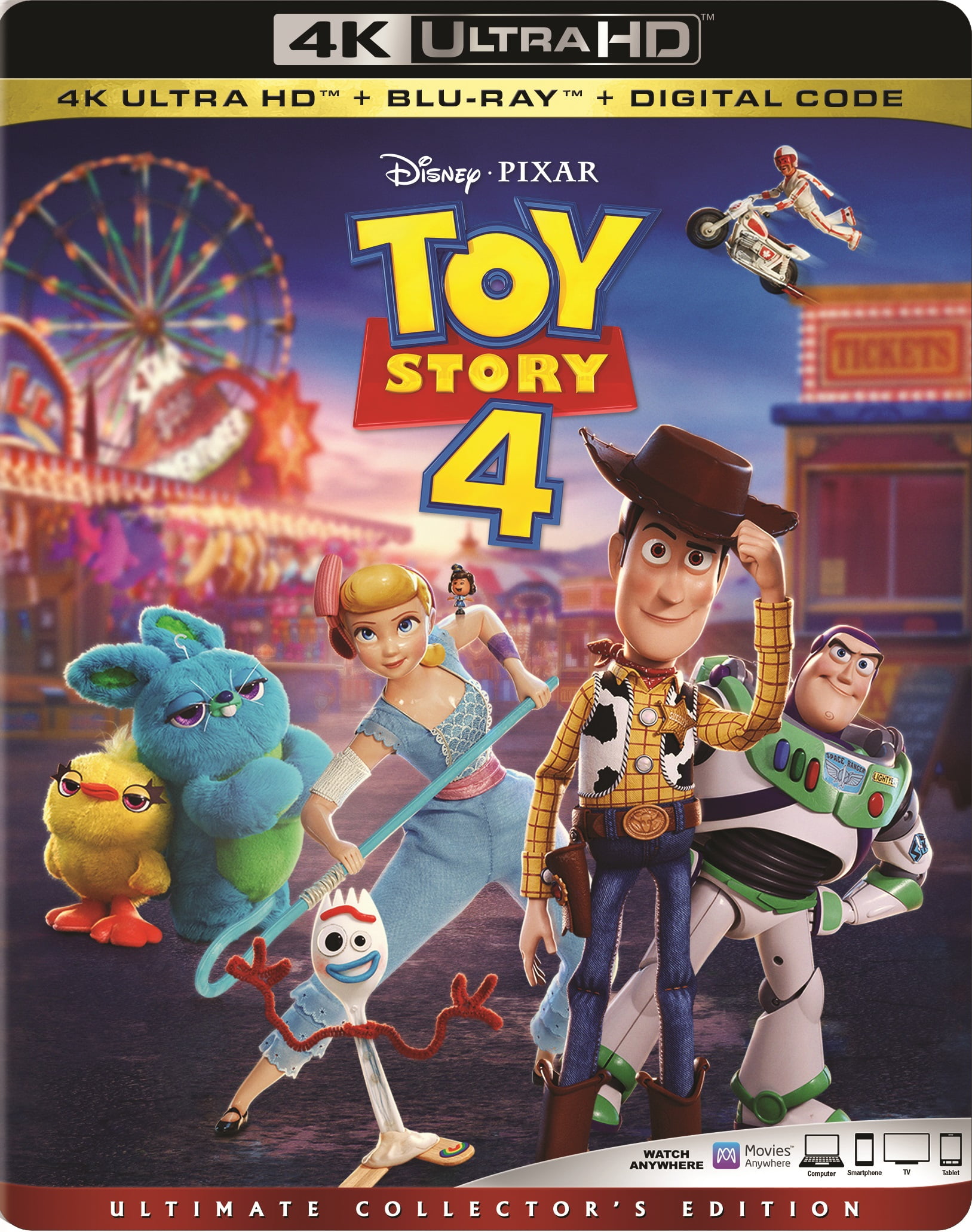 Disney Toy Story 4 (4K Ultra HD + Blu-ray Combo Pack) amwap