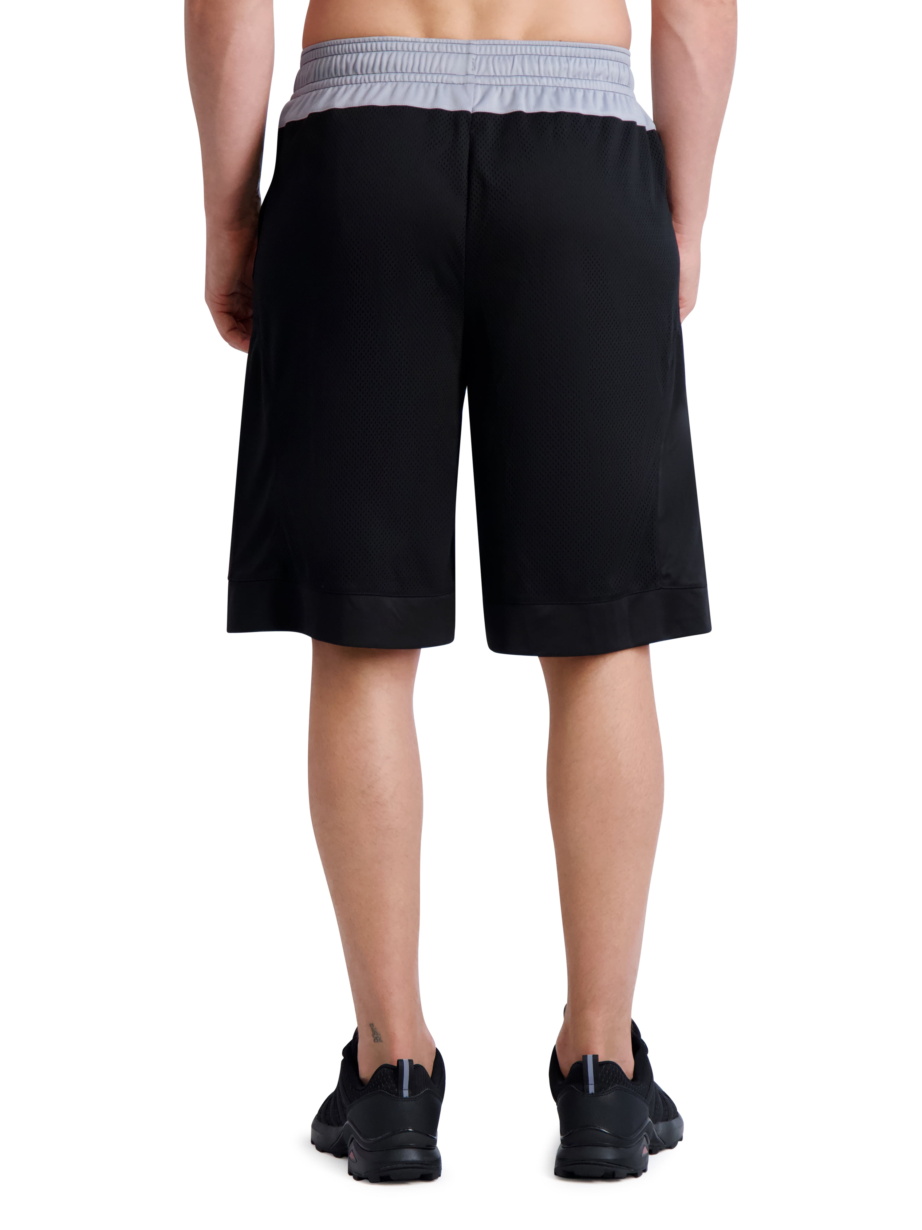 AND1 Men's Pass Fake Basketball Shorts (Black, S-5XL) f48ar
