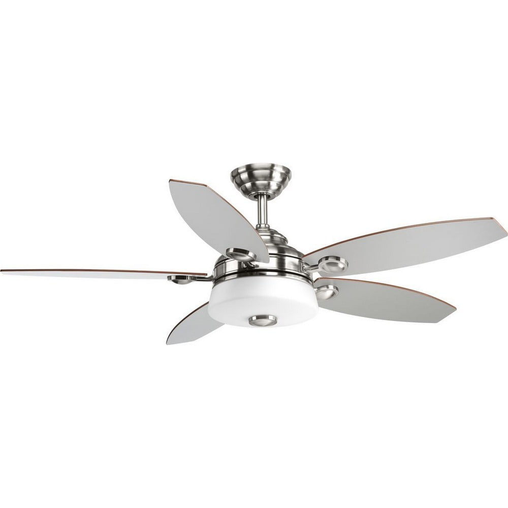Progress Lighting Graceful Collection 54-in Ceiling Fan with LED Light and Reversible Blades (54-in) cmyzo