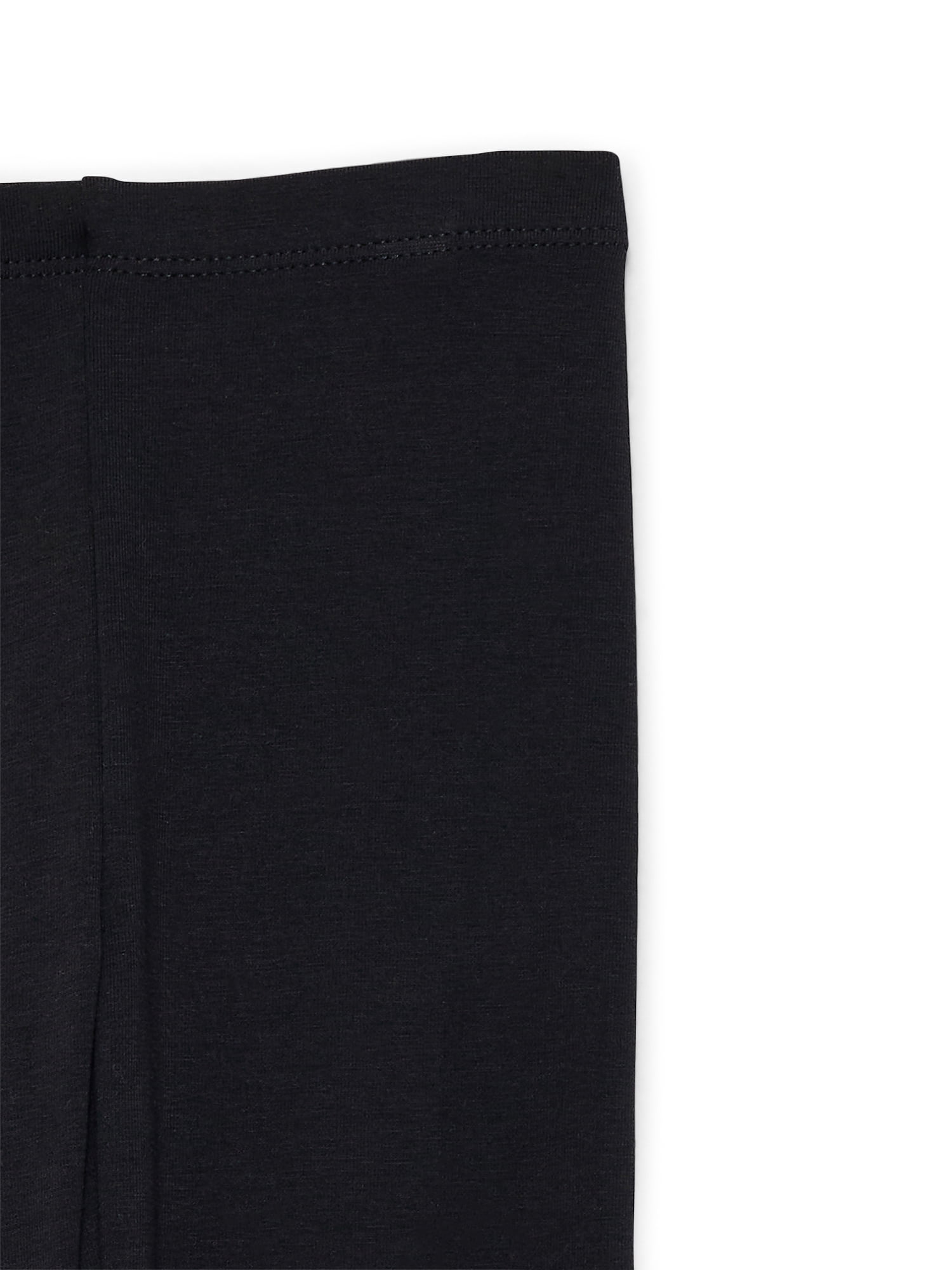 Wonder Nation Toddler Girls Leggings Soft Stretch Cotton Blend (Black, 5T) c1kzi
