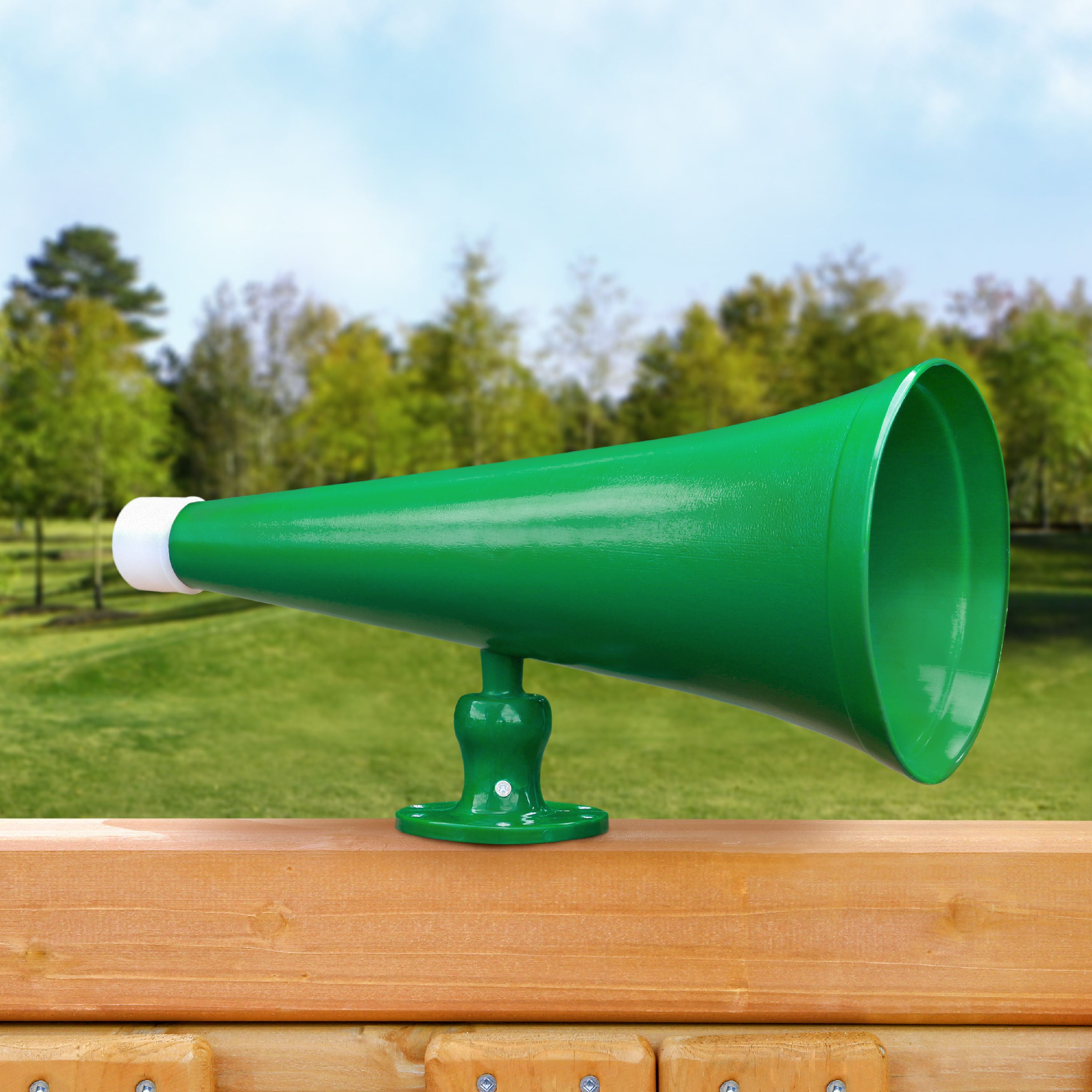 Gorilla Playsets Megaphone Swing Set Accessory (Green, 6 in x 15 in x 8 in) t0aq3