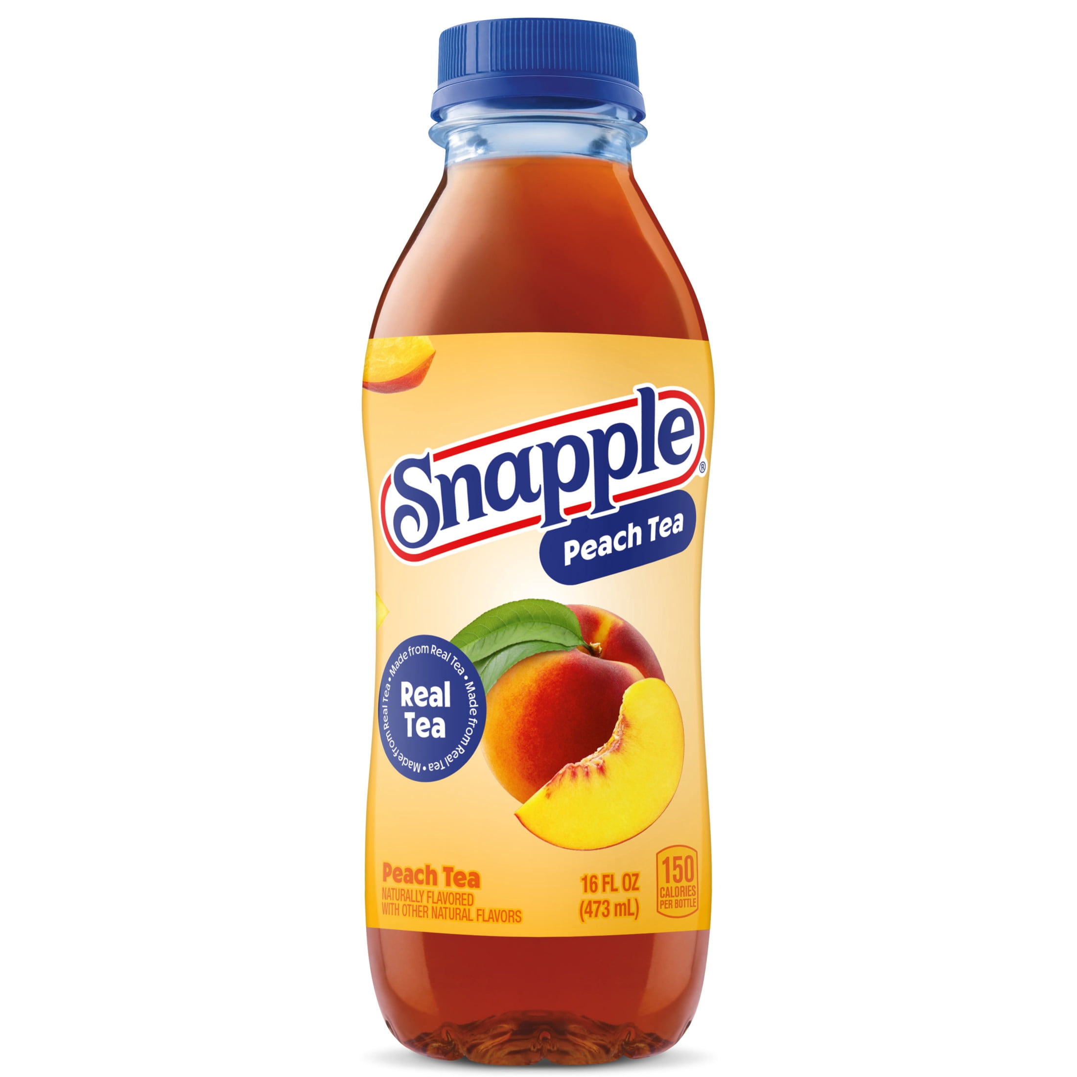 Snapple Peach Tea, All Natural Black and Green Tea Blend (6 Pack, 16 fl oz) b2a5p