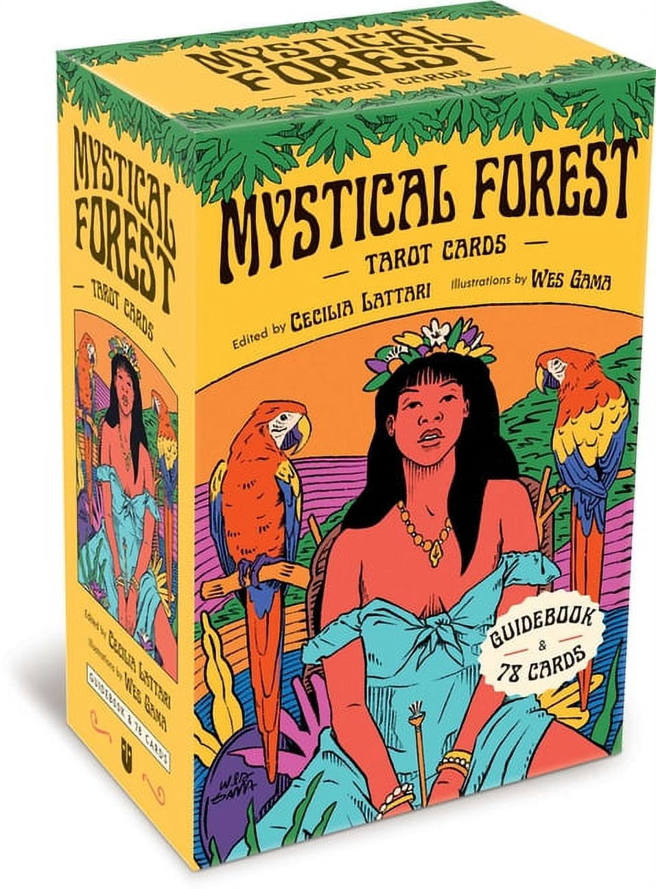 Cecilia Lattari Mystical Forest Tarot Deck and Guidebook (78 Cards) i9fec