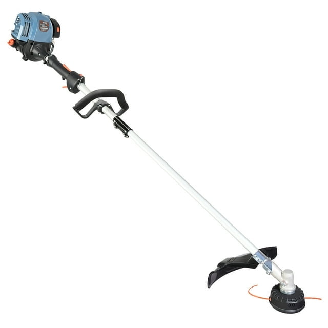 Senix 26.5cc 4-Cycle Gas String Trimmer, 17.7 in Cutting Width, Straight Shaft Weed Eater (12 lb) kshyu