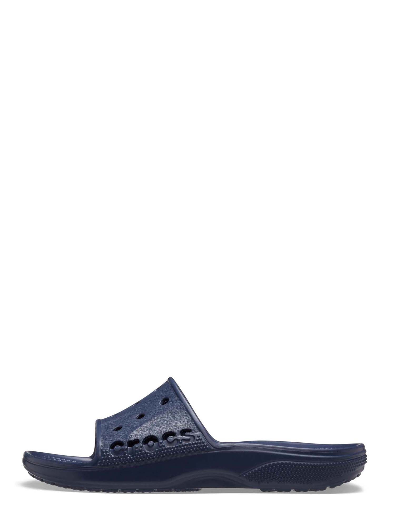 Crocs Baya II Slide Sandals Unisex Lightweight Water-Resistant Slip-On Footwear (Black, 9 US Men / 11 US Women) pi7xq