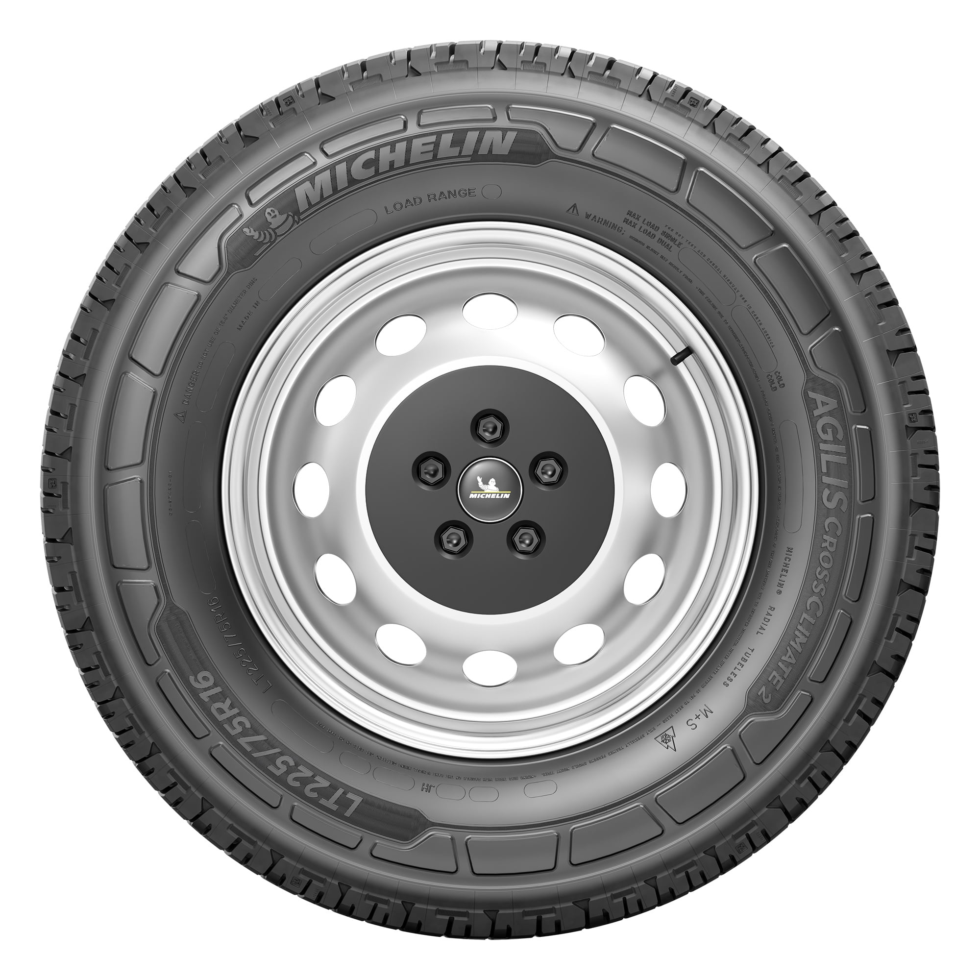Michelin Agilis CrossClimate 2 All-Season Commercial Tire (LT225/75R16, 115/112R E) eixx1