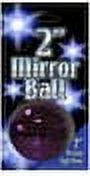 Star Magic Mirror Disco Ball Party Decoration (Purple, 2 in) aq8pp - Image 2