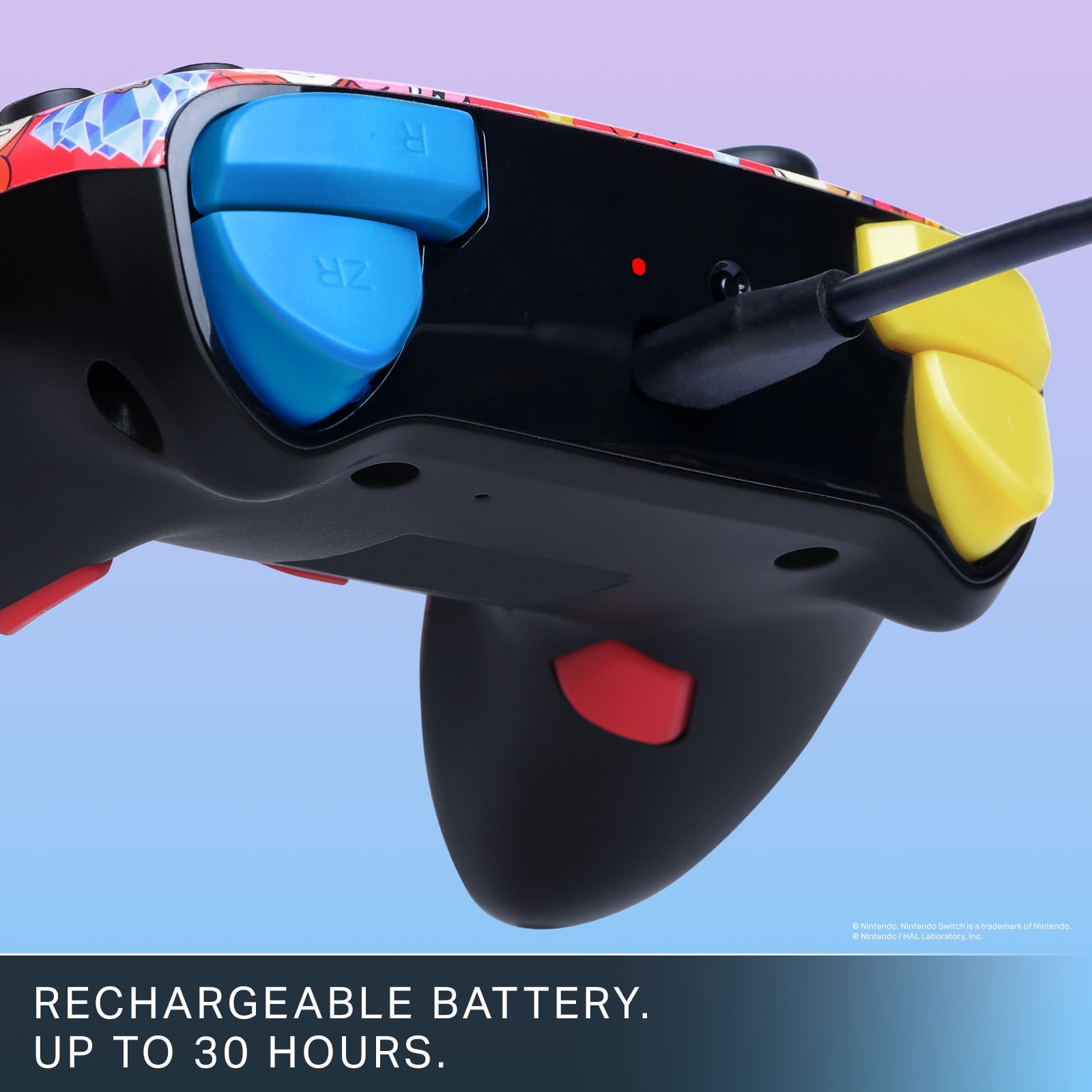 PowerA Enhanced Wireless Controller for Nintendo Switch (World of Kirby, 10 ft) qqkxh