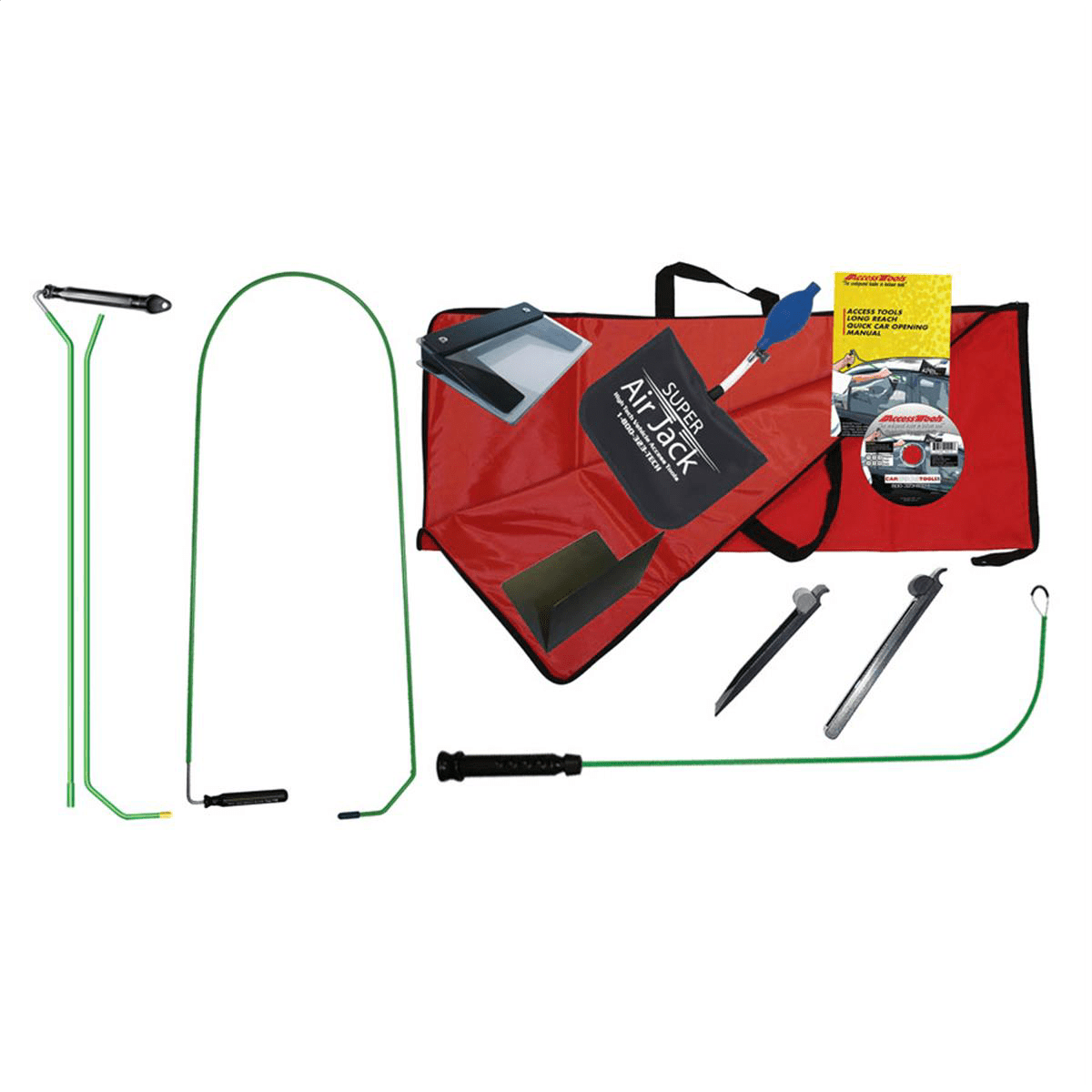 Access Tools ERK Emergency Response Vehicle Lockout Kit (Black, 1-Piece) 1xp5q