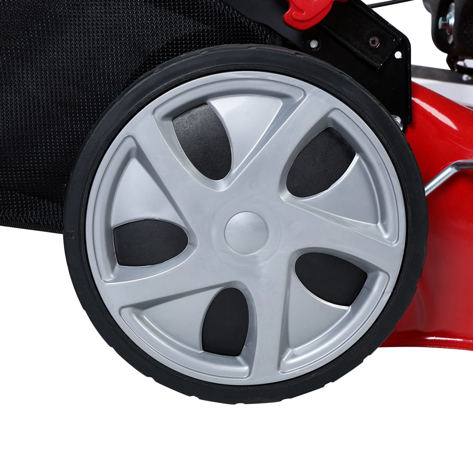 AOJAKI 20 in Self-Propelled Gas Lawn Mower with 141cc Engine and 7-Position Height Adjustment (20 in) ktdzq