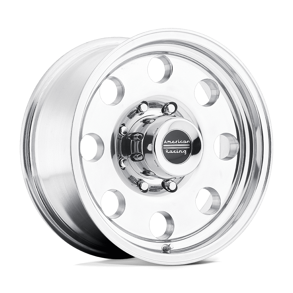American Racing AR172 Baja Aluminum Wheel (Polished, 17x9 in) 0l59p