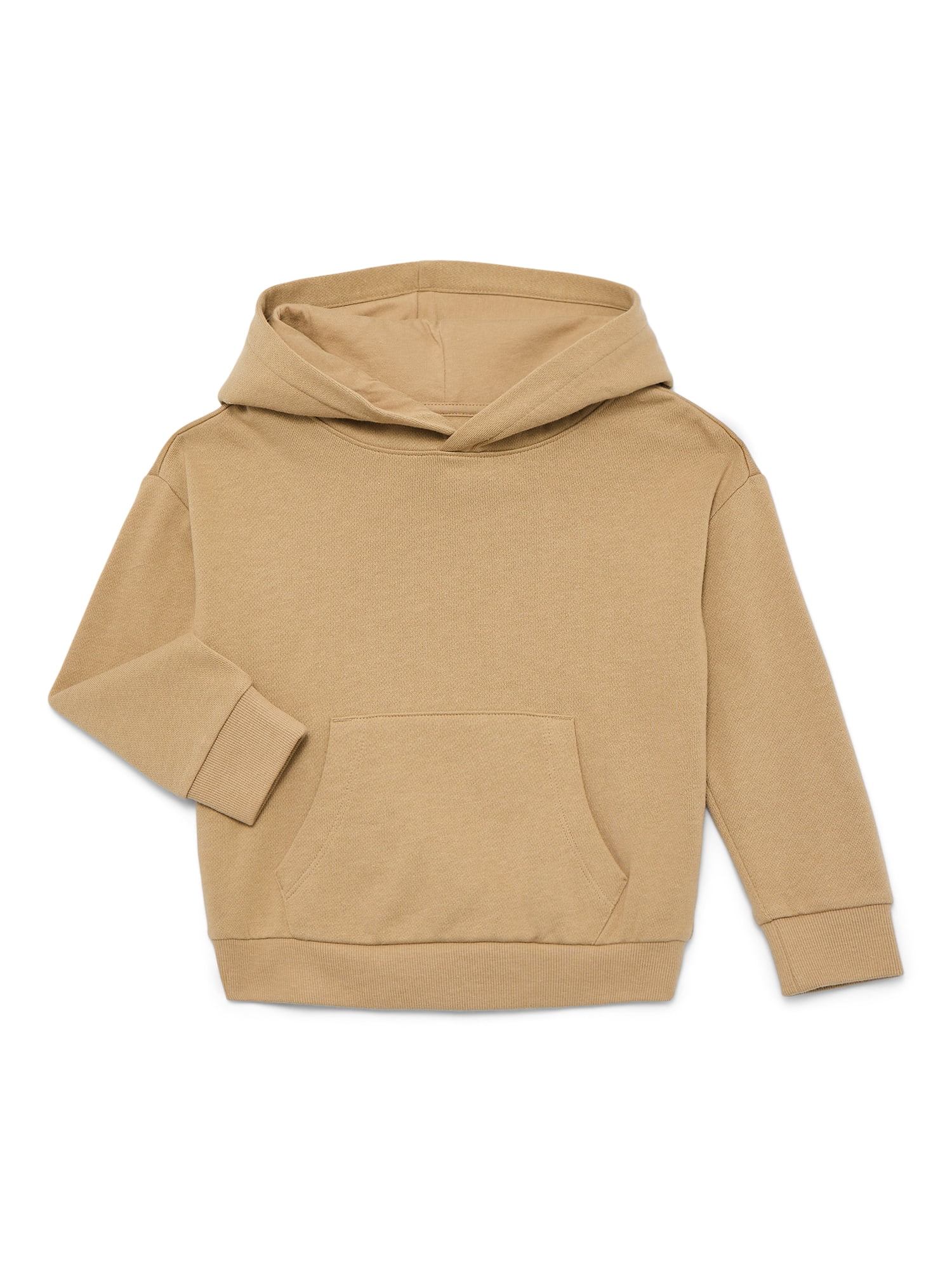 Wonder Nation Toddler Boy Fleece Hoodie, Soft Pullover Sweatshirt (12M-5T) kybky