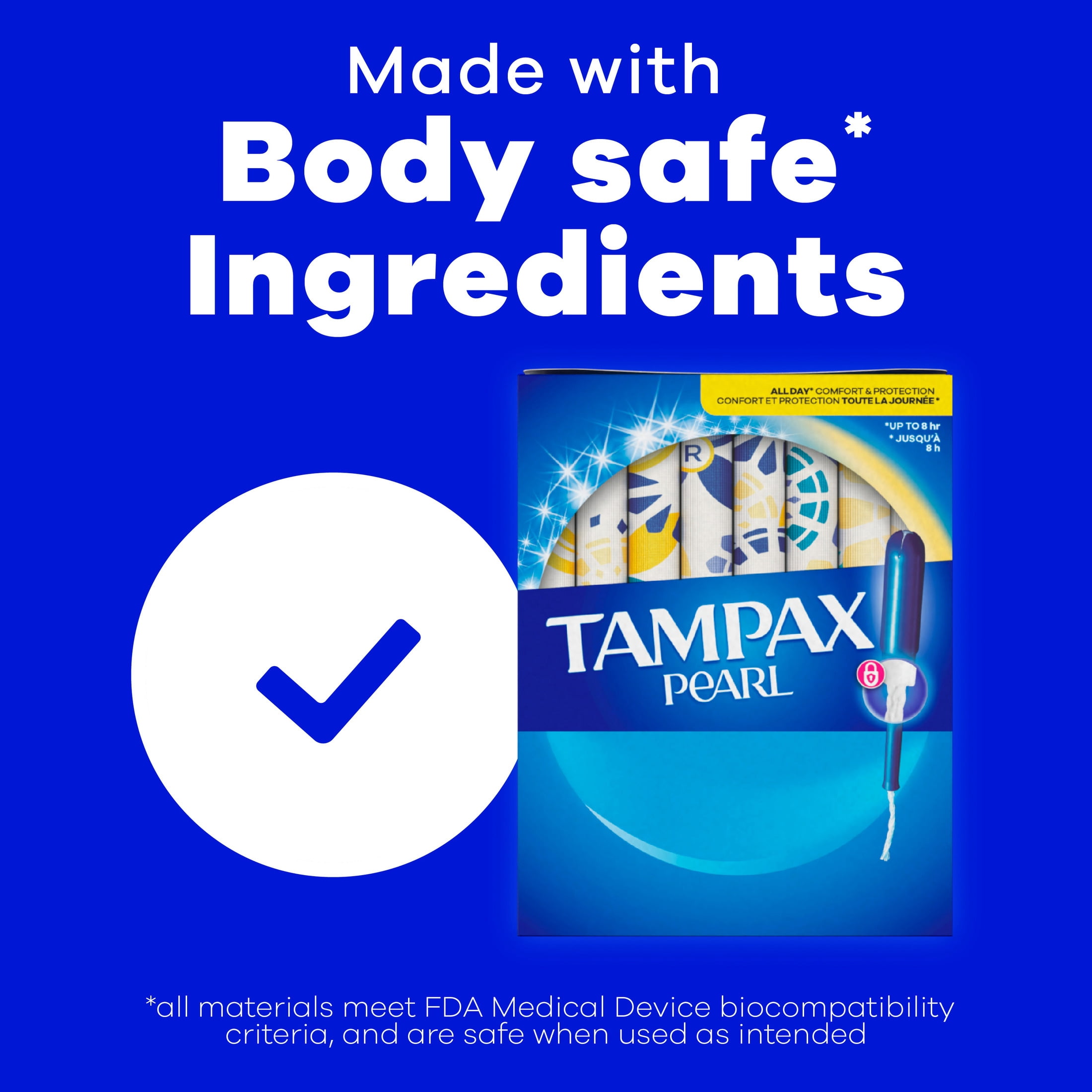 Tampax Pearl Tampons with LeakGuard Braid, Ultra Absorbency (60 Count) zl11l