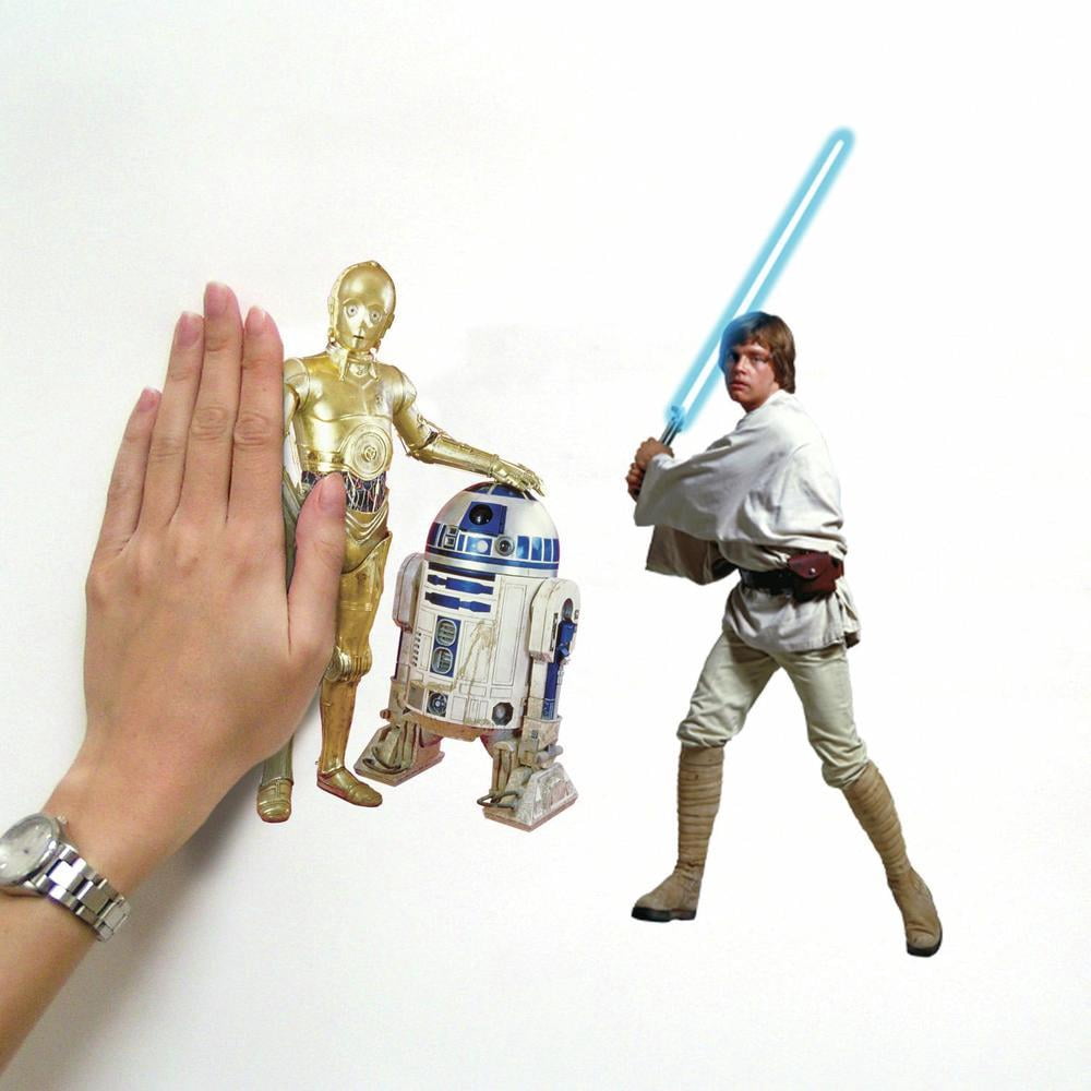 RoomMates Star Wars Classic Wall Decals (31 Count, 1.5 in to 9 in) csnkg
