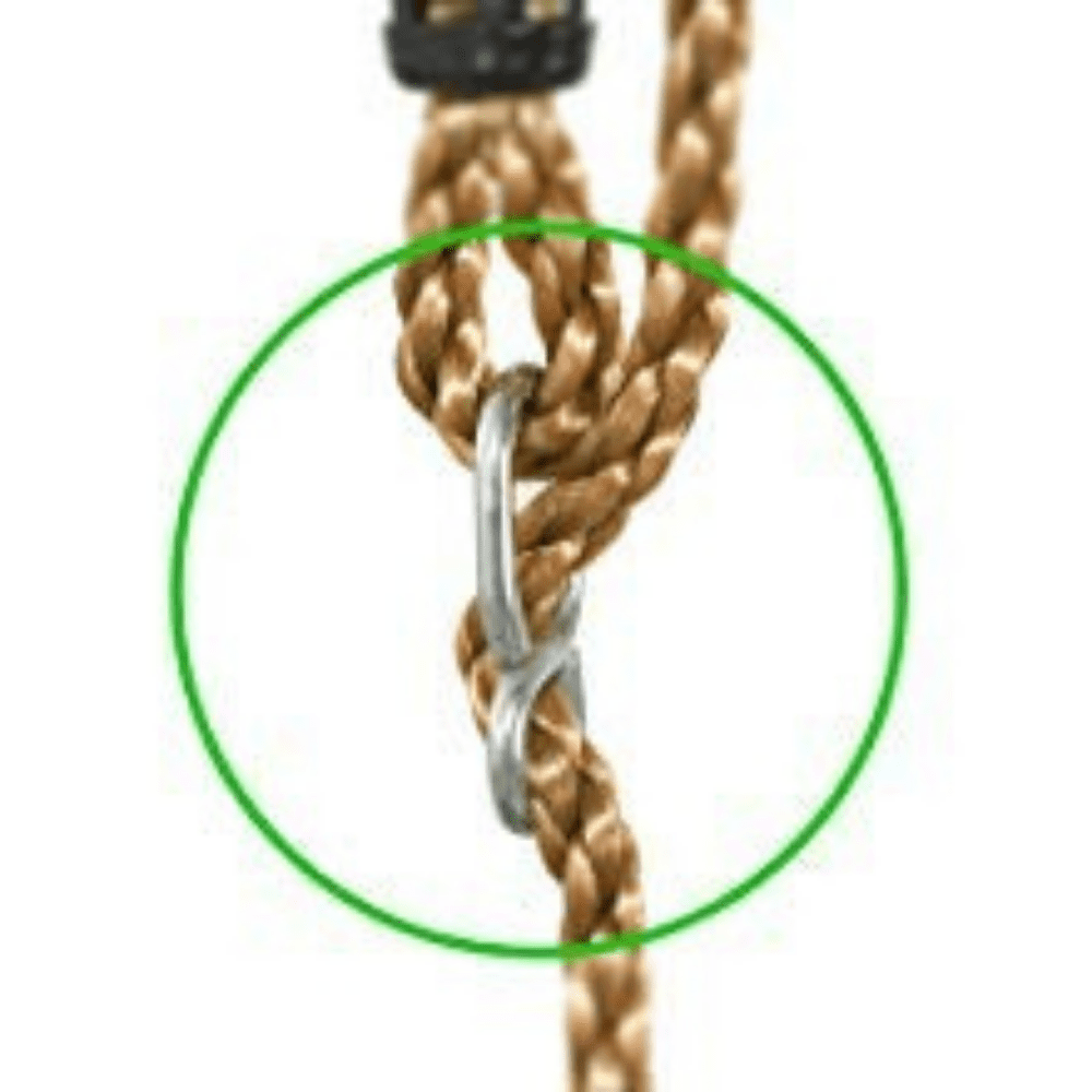 Outdoor Heights Disc Swing for Tree or Swing Set with Adjustable Rope (Yellow, 11 in) guzjx - Image 4