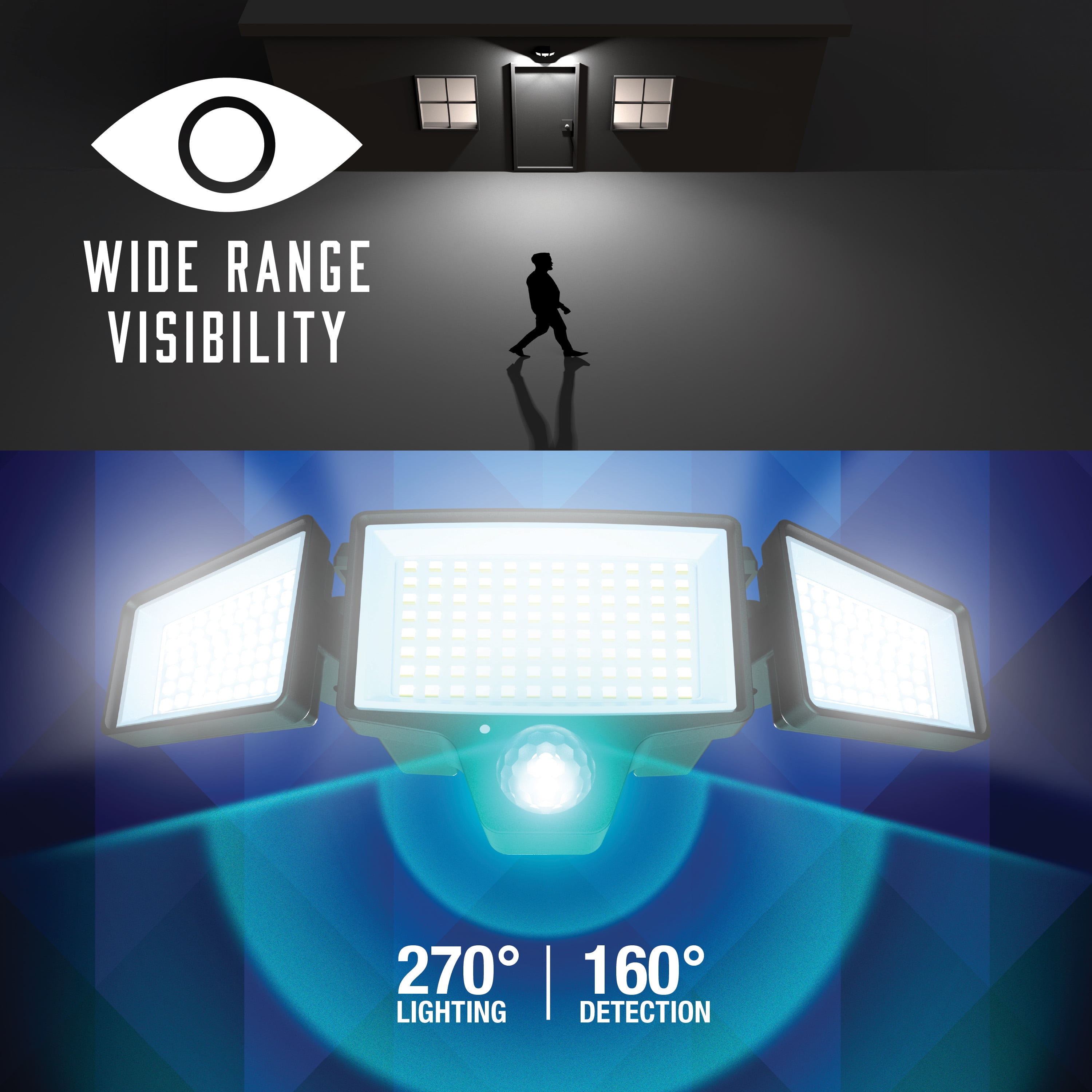 Tzumi Solar Motion Sensor Outdoor Flood Lights with Wireless Remote (Black, 2-Pack, 11 x 4.8 x 5 in) yt1q8