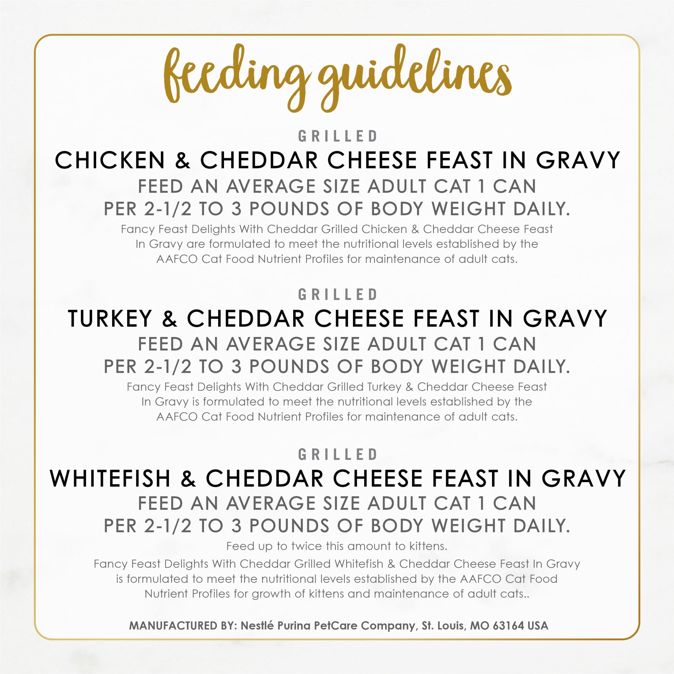 Fancy Feast Delights with Cheddar Wet Cat Food Grilled Variety Pack (3 oz) anad5