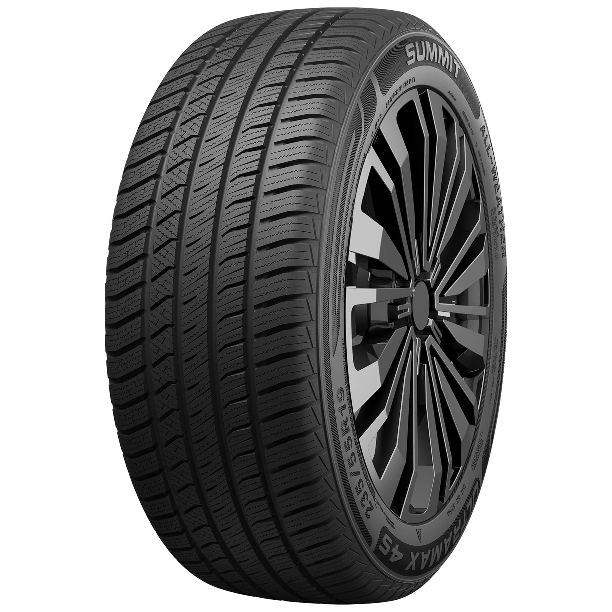 Summit Ultramax 4S All Weather Passenger Tire (225/55R18, 102V XL) ezg4j