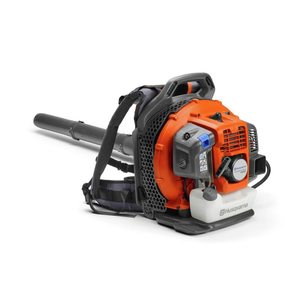 Husqvarna 150BT 2-Cycle Gas Backpack Leaf Blower (51cc, 2.16 HP, 765 CFM) vxf75