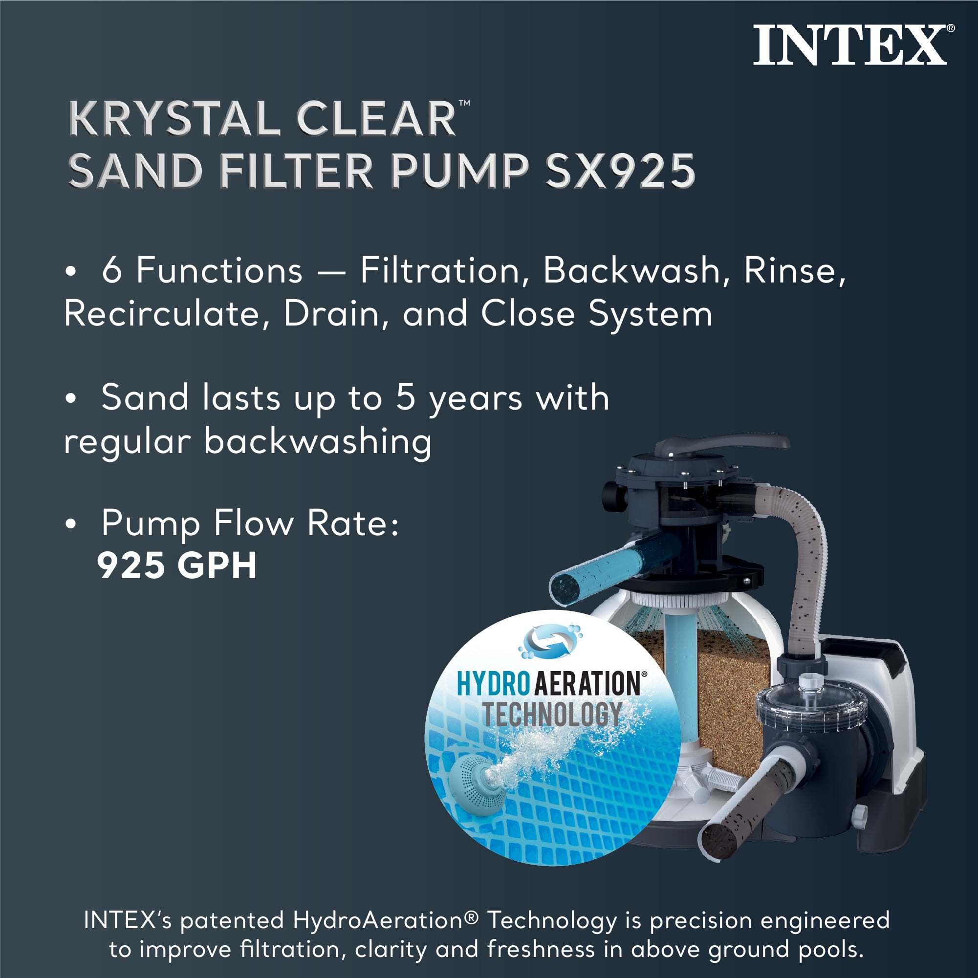 Intex Ultra XTR Above Ground Swimming Pool Set with Filter Pump (Gray, 14 ft x 42 in) knk28