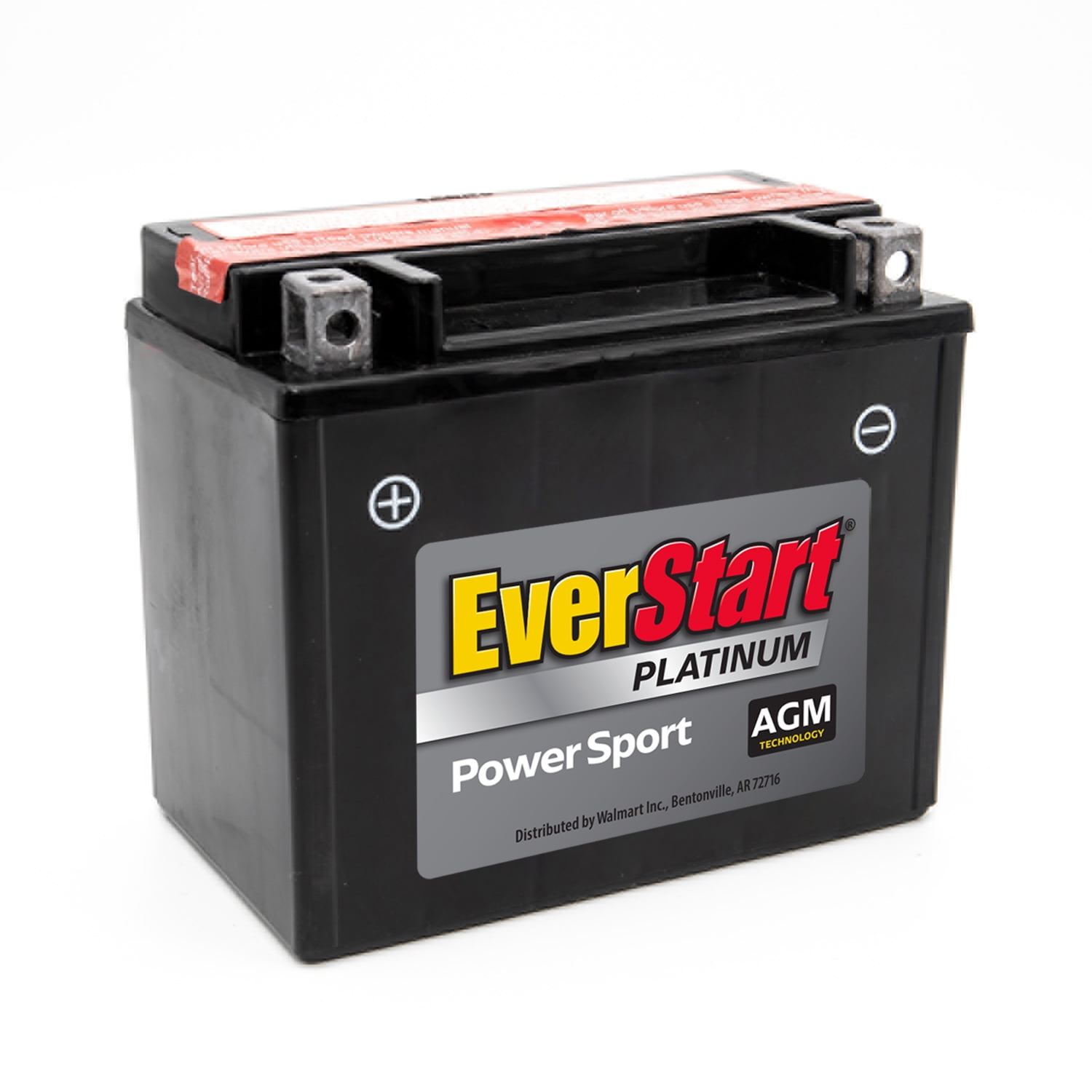 EverStart AGM PowerSport Battery (Group Size 12BS, 12 Volt, 180 CCA) y49r3