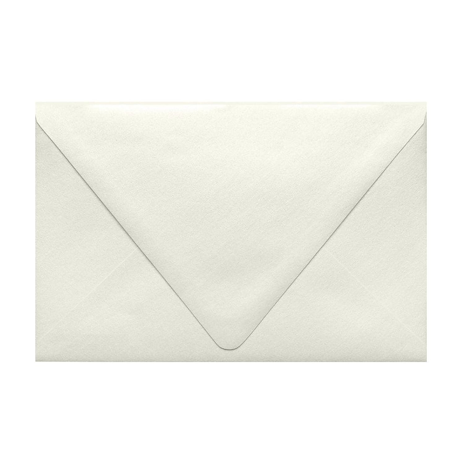 Envelopes.com A9 Contour Flap Envelopes Premium Metallic Stationery (Quartz Metallic, 50 Count, 5.75 in x 8.75 in) awxk5