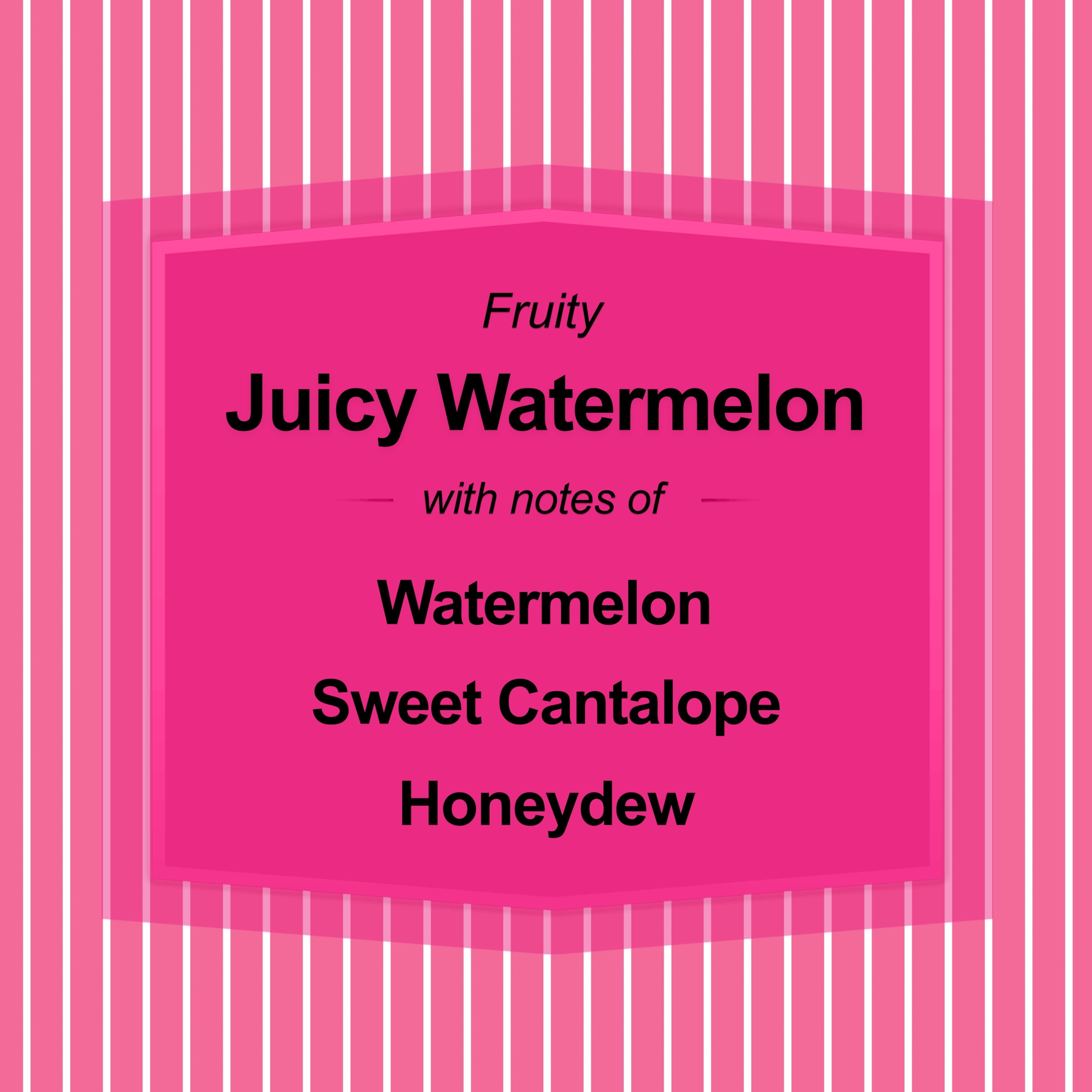Mainstays 3-Wick Scented Candle, Juicy Watermelon Fragrance with Decorative Wrap (Red, 14 oz) c44ch
