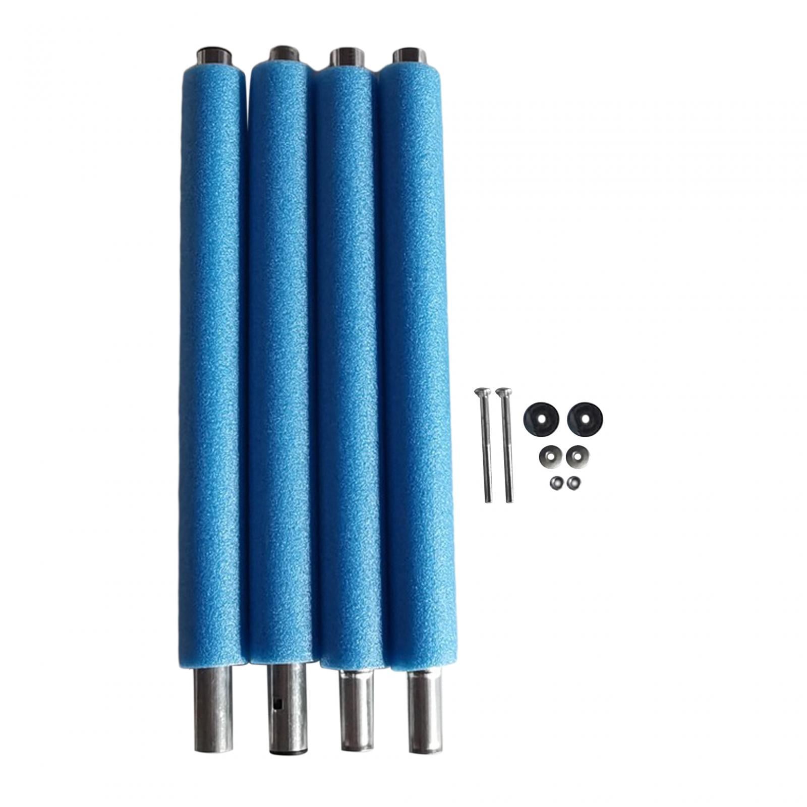 harayaa Trampoline Pole Replacement Set with Foam Sleeves (Blue, 20.67 in, 4-Pack) yeb8b