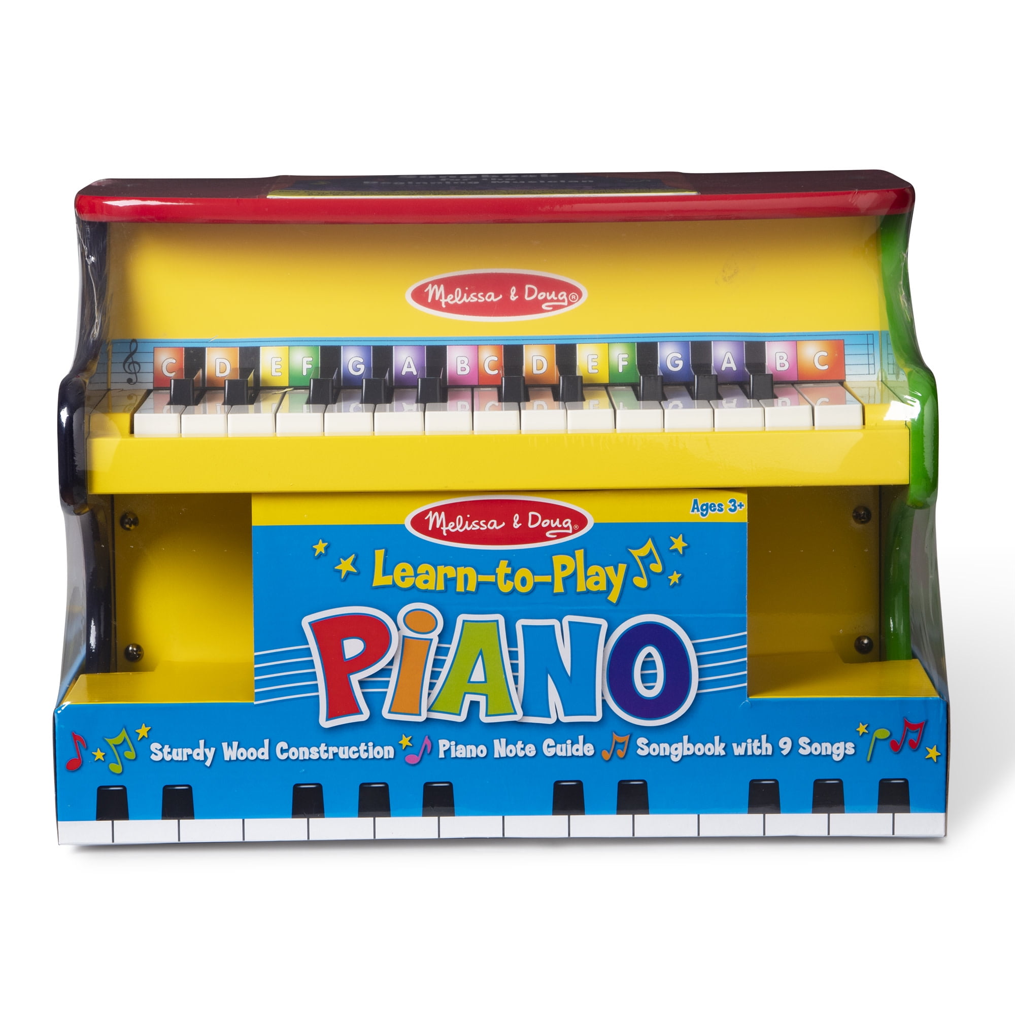 Melissa & Doug Learn-To-Play Piano with 25 Keys and Color-Coded Songbook (11.5 in x 15.75 in x 9.5 in) nxgp3