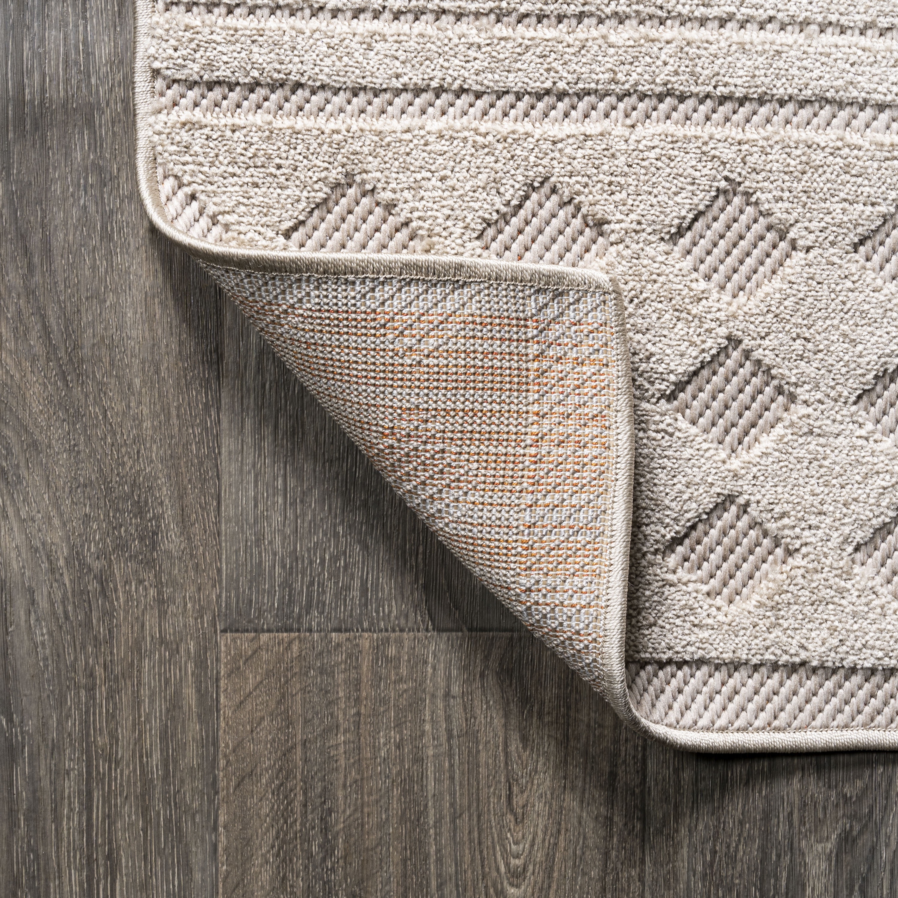 JONATHAN Y South Beach Moroccan Geometric Area Rug, Soft Durable Indoor Floor Carpet (Beige, 5 ft x 8 ft) kzviy
