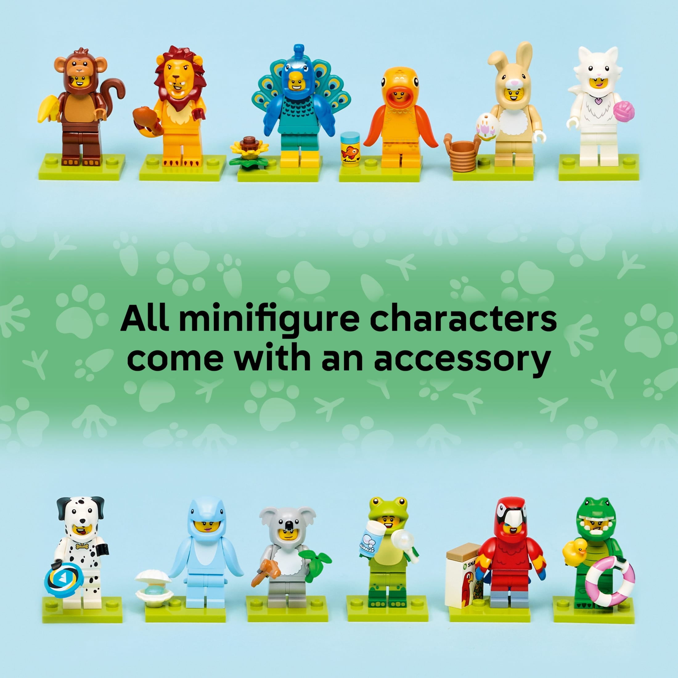 LEGO Minifigures Animal Series 28 Collectible Mystery Character Toy (1 Pack) 0ui2d